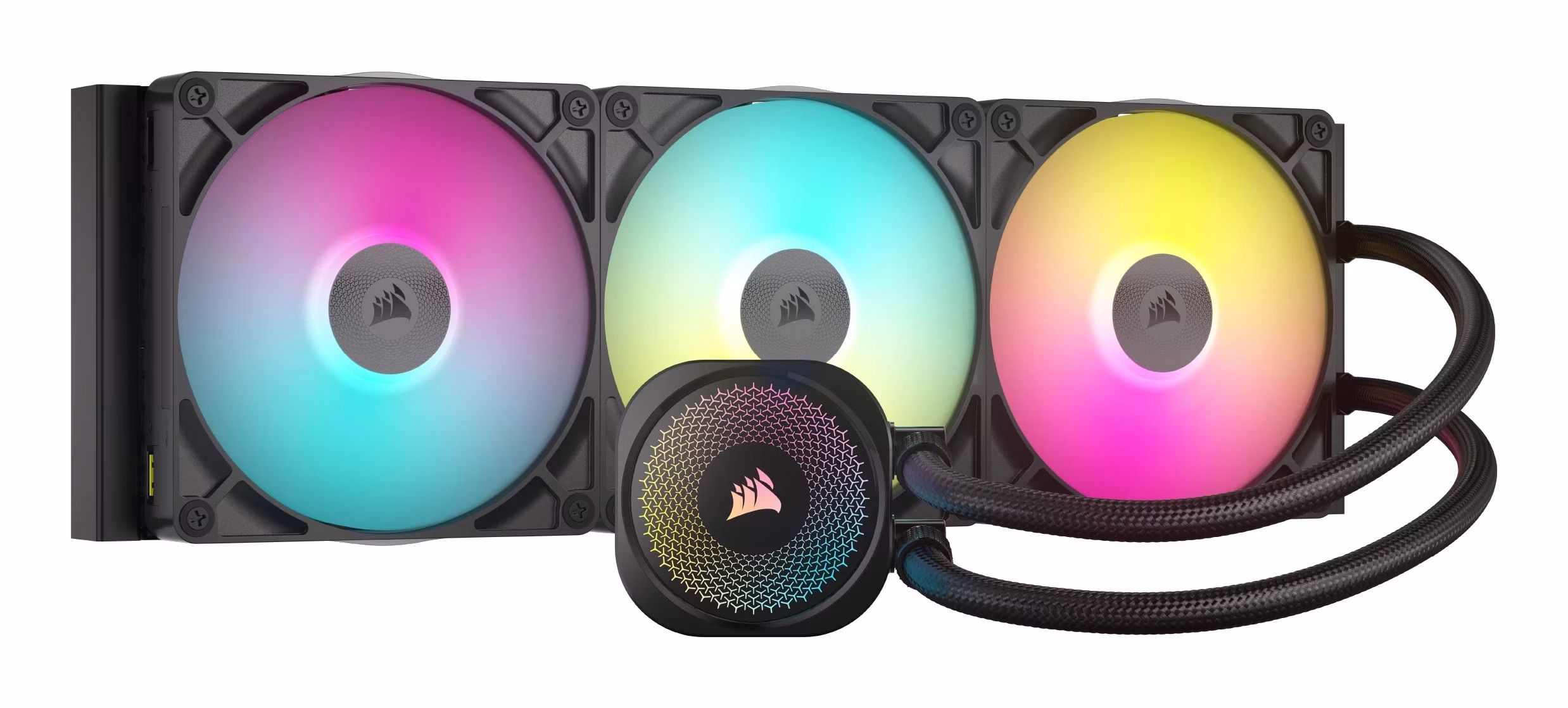 Dissipatore A Liquido Corsair iCUE LINK Titan 420 RX RGB 360mm RGB Nero