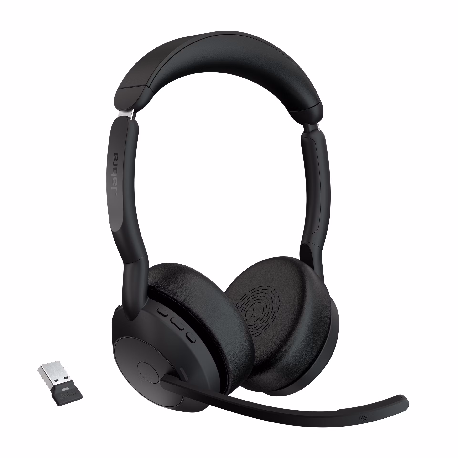 Cuffie Jabra Evolve2 55 Link380a UC Stereo Alta qualità Comfort superiore