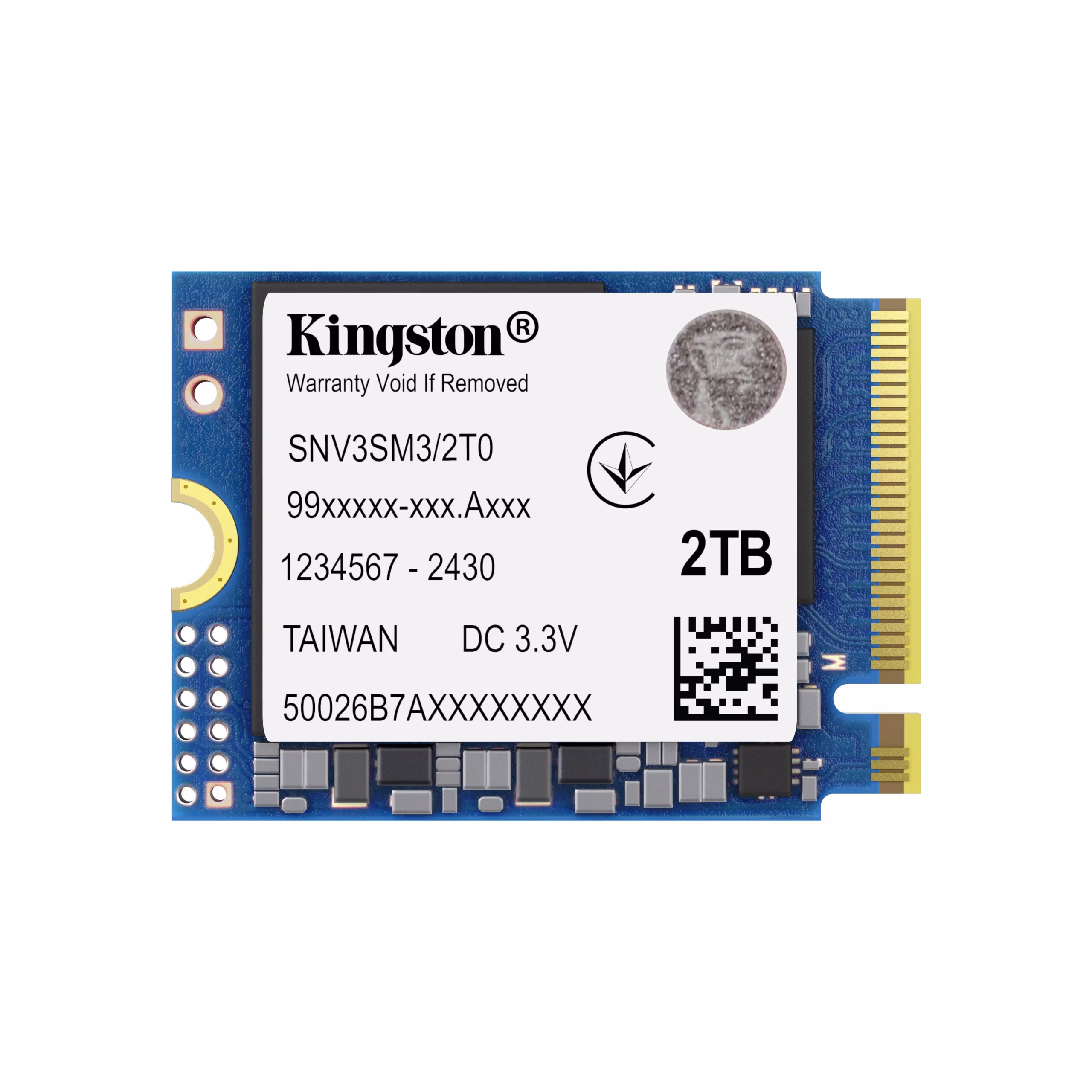SSD Kingston NV3 2TB M2 2230 PCIe 40 NVMe