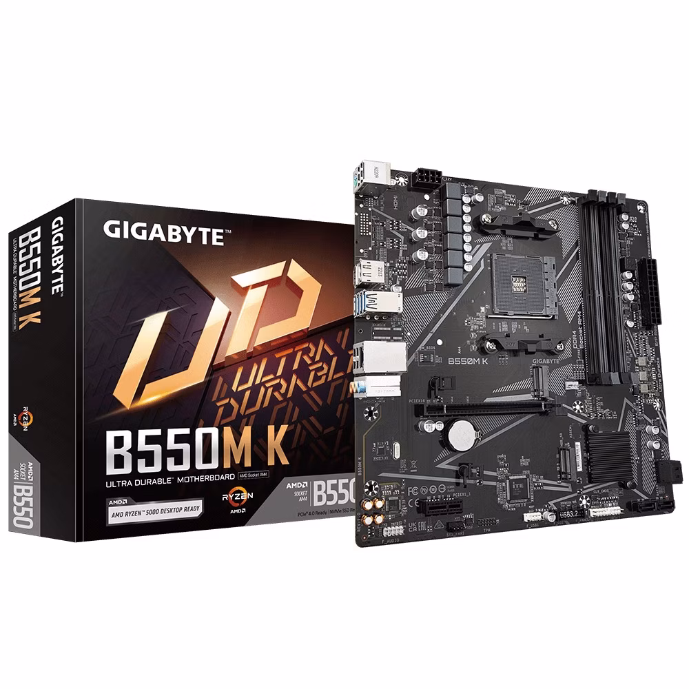 Scheda Madre Gigabyte GA-B550M K AM4 (D)