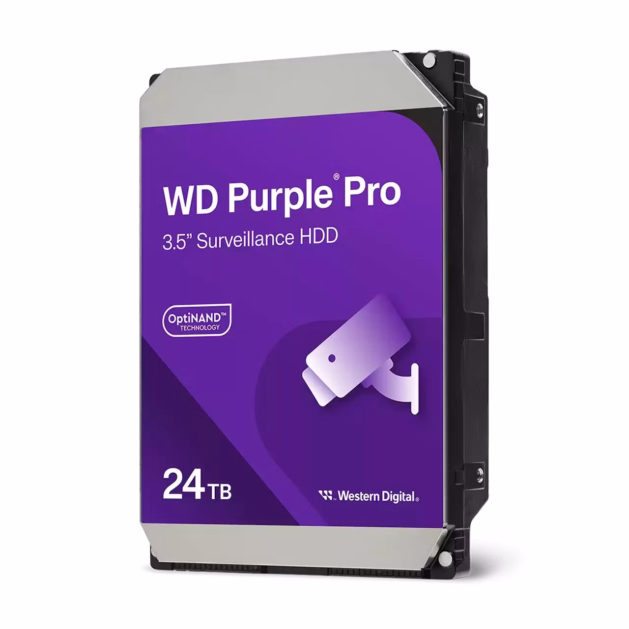 HDD Western Digital Purple Pro 3.5 24TB SATA 6Gb 512MB Cache 7200rpm Massima capacità
