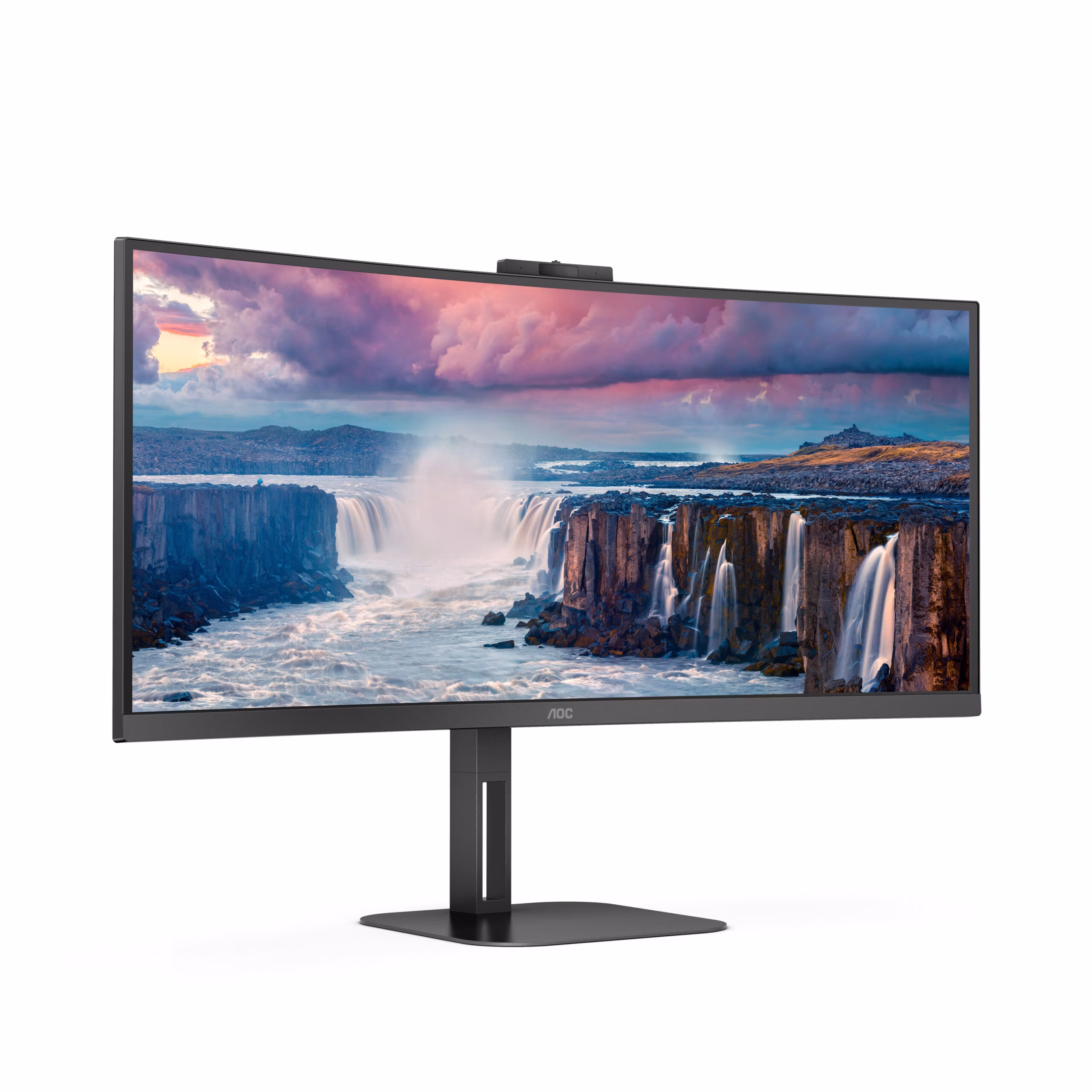 Monitor AOC CU34V5CW/Nero 34" Curvo 100Hz FreeSync VA DP HDMI 6 Monitor AOC CU34V5CW/Nero 34" Curvo 100Hz FreeSync VA DP HDMI - immagine 6