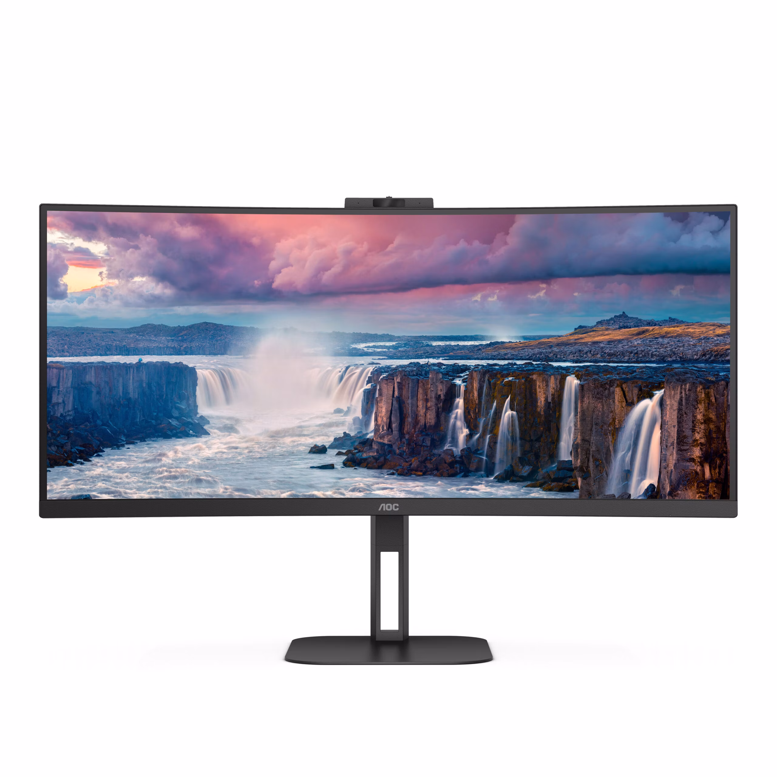 Monitor AOC CU34V5CW/Nero 34" Curvo 100Hz FreeSync VA DP HDMI 3 Monitor AOC CU34V5CW/Nero 34" Curvo 100Hz FreeSync VA DP HDMI - immagine 3