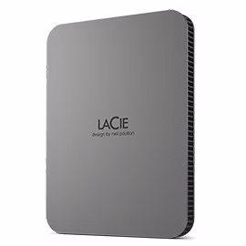 HDD Esterno LaCie Mobile Drive Secure 4 TB Grigio