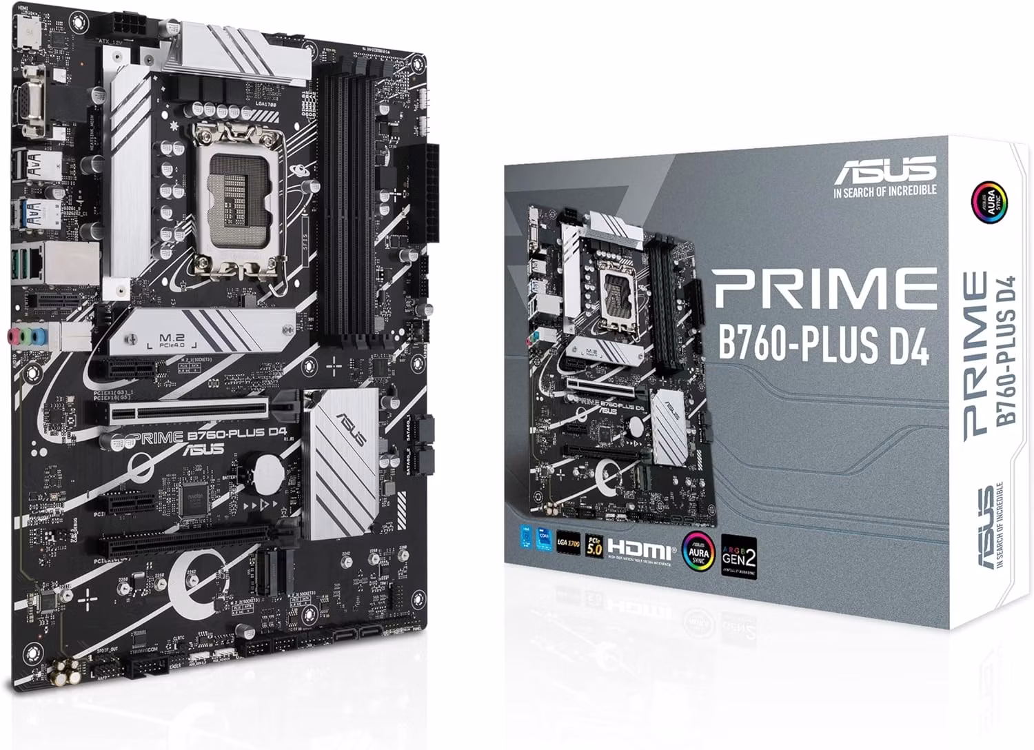Scheda Madre ASUS PRIME B760 PLUS D4 LGA 1700 ATX