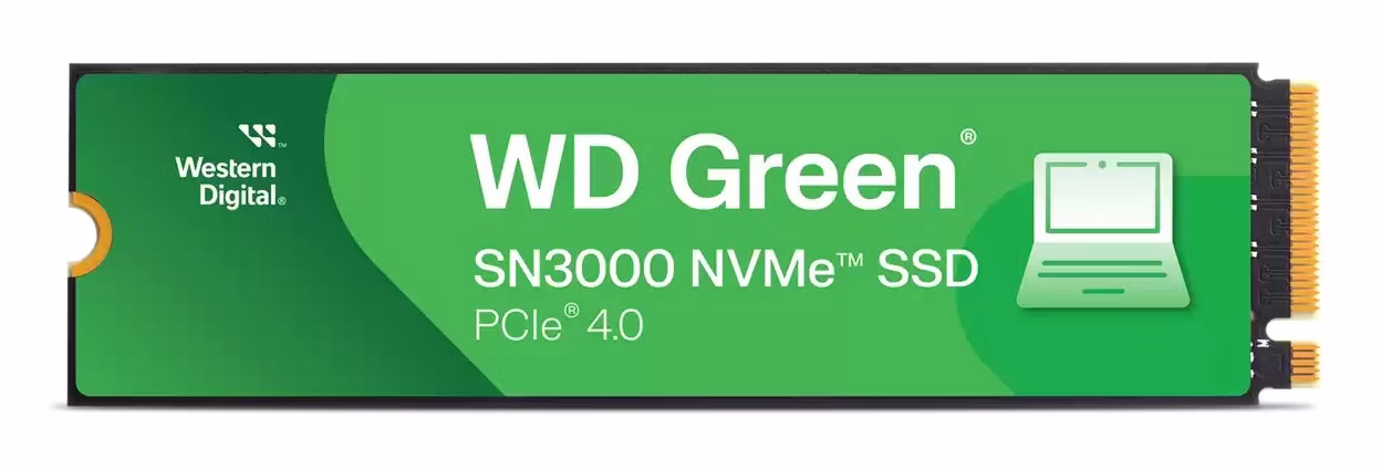SSD Western Digital WD Green SN3000 500GB M2 2280 PCIe 40x4 1 SSD Western Digital WD Green SN3000 500GB M2 2280 PCIe 40x4