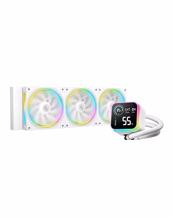 Dissipatore A Liquido DeepCool LQ360 360mm RGB Bianco