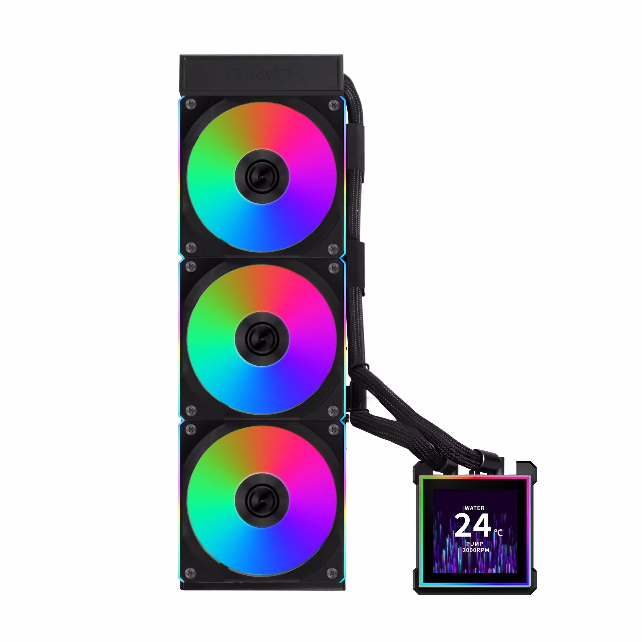 Dissipatore a Liquido Lian Li HydroShift II LCD-S 360CL RGB LCD 360mm Nero