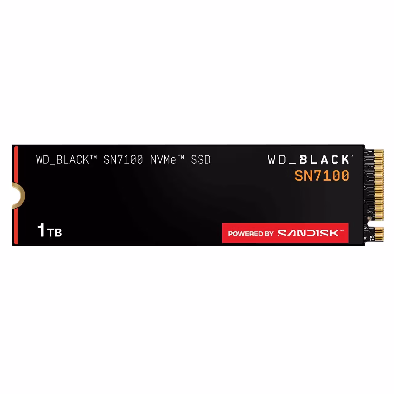 SSD Western Digital Black SN7100 1TB NVMe Gen 40 1 SSD Western Digital Black SN7100 1TB NVMe Gen 40