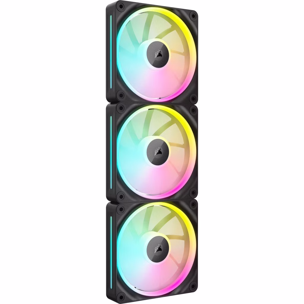 Ventola Corsair iCUE Link LX120 RGB 120mm Kit Da 3 Nero