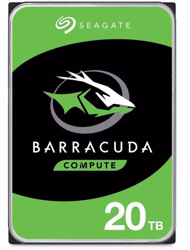 HDD Seagate BarraCuda 3.5'' 20TB SATA 6Gb 7200rpm 512MB Cache Alta capacità