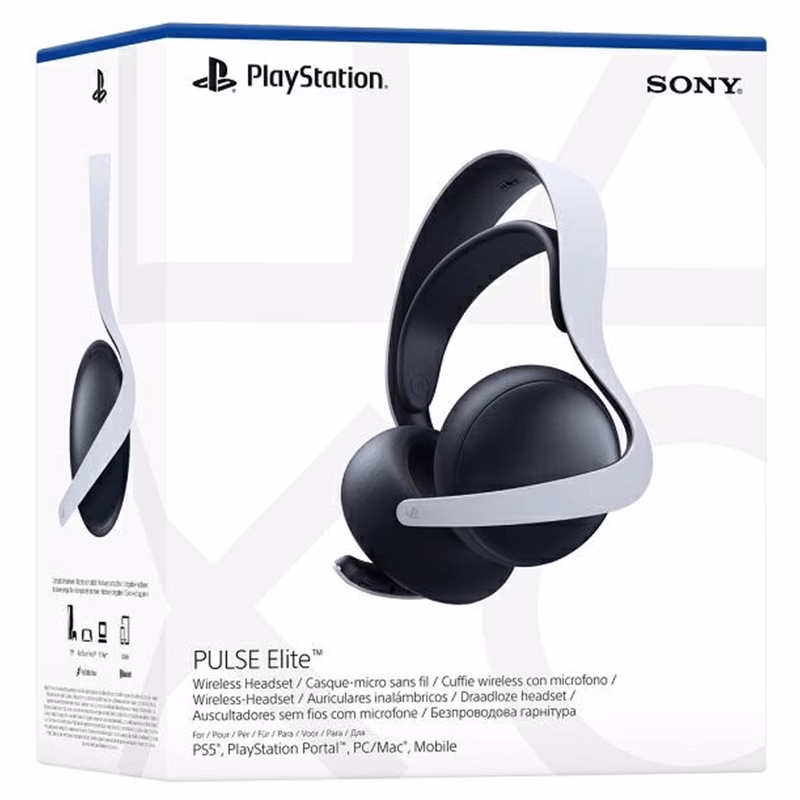 SONY PS5 CUFFIE WIRELESS CON MICROFONO PULSE ELITE WHITE IT