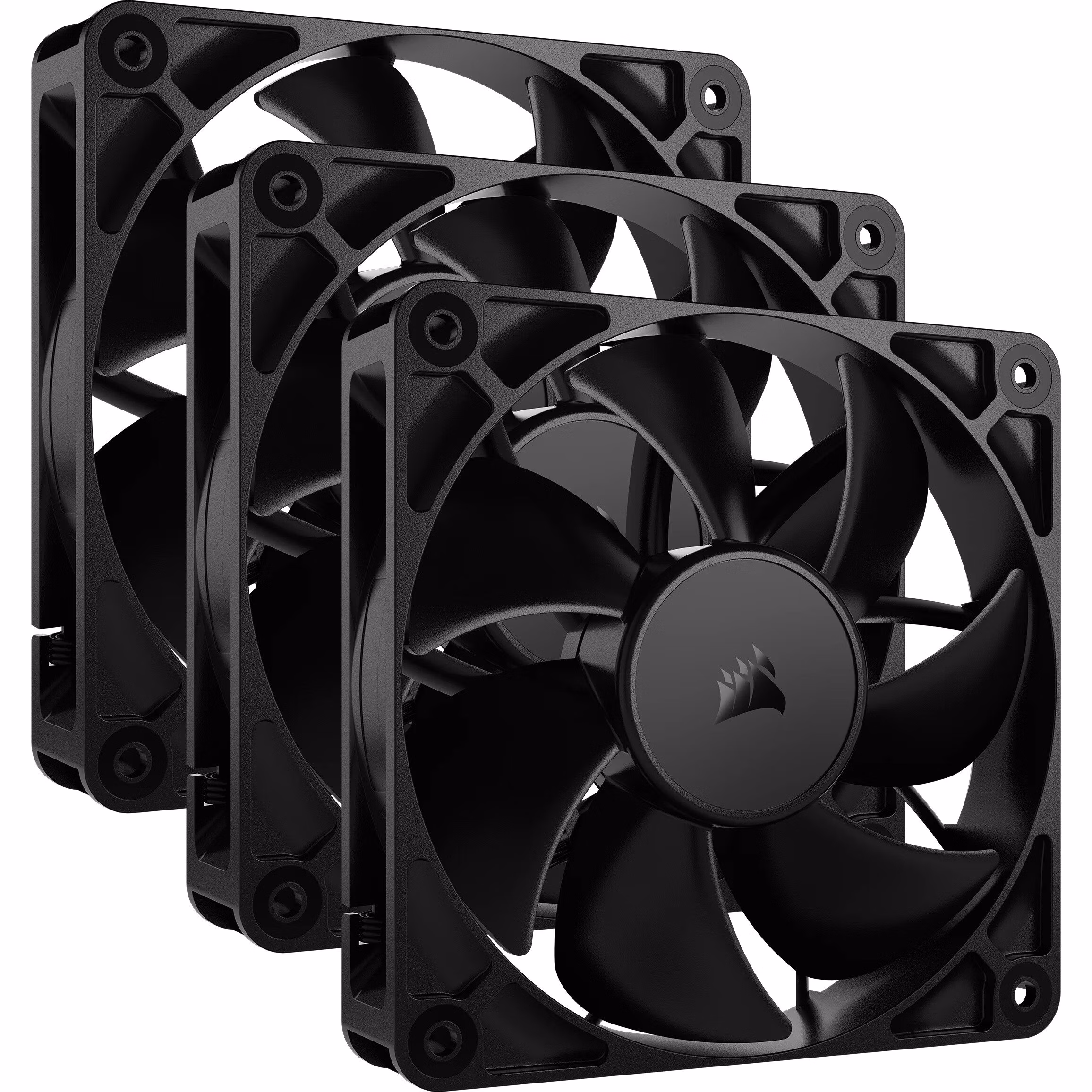 Ventola Corsair RS120 120 mm Nero 3 pz