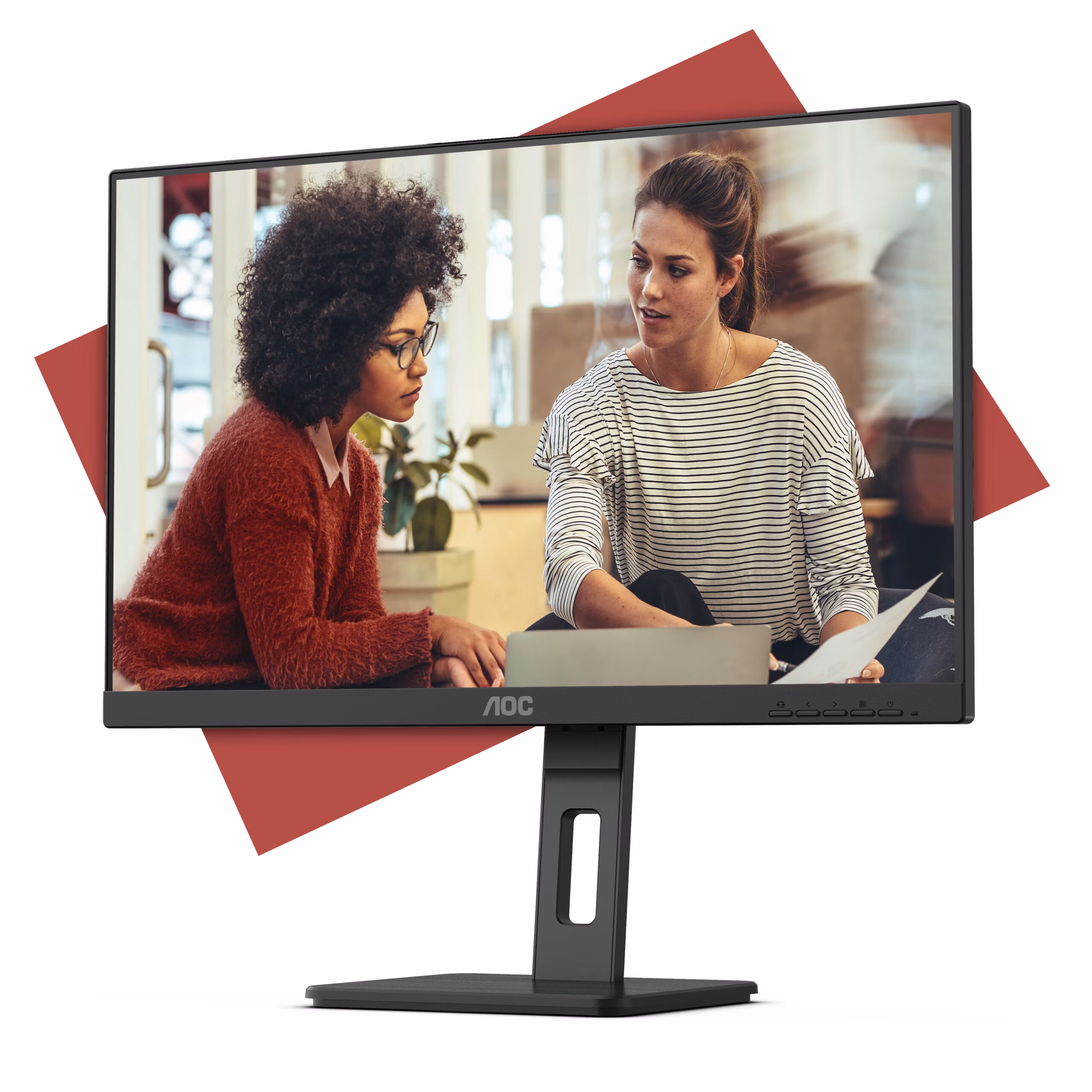 Monitor AOC 27E3QAF 27" FullHD IPS Nero 3 Monitor AOC 27E3QAF 27" FullHD IPS Nero - immagine 3