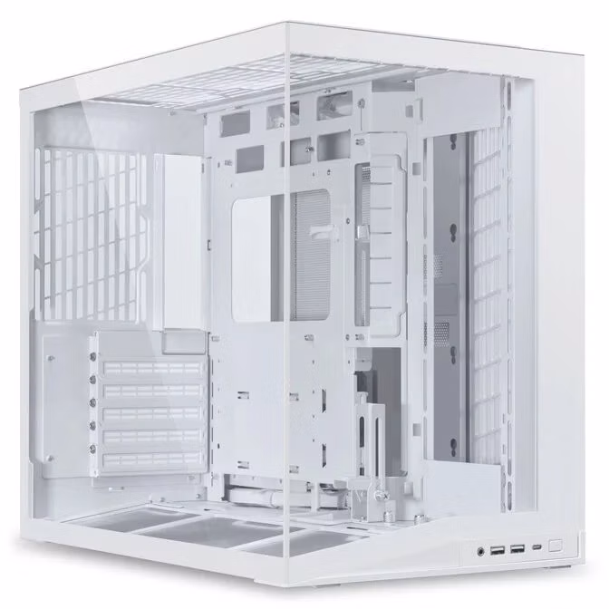 Case Lian Li O11 Dynamic Mini V2 Mini ATX Vetro Temperato Bianco