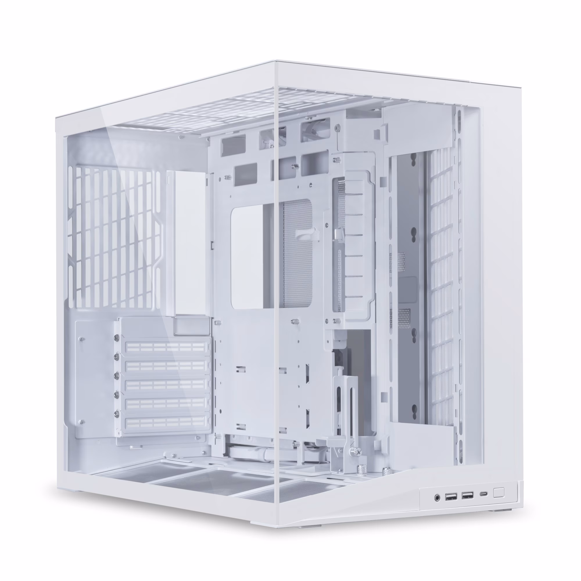 Case Lian Li O11 Dynamic Mini V2 Mini ATX Vetro Temperato Bianco