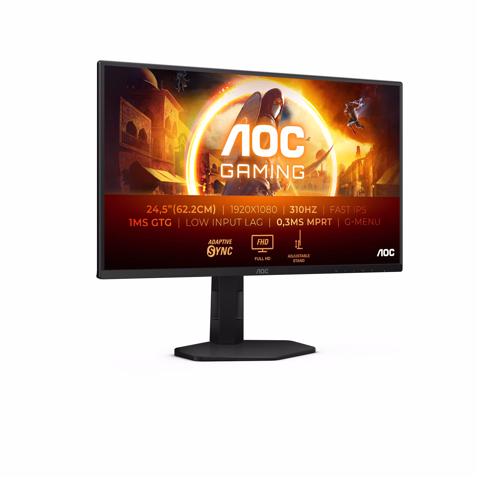 Monitor Da Gaming AOC 25G4SXU 25" Full HD IPS 310Hz 2 Monitor Da Gaming AOC 25G4SXU 25" Full HD IPS 310Hz - immagine 2