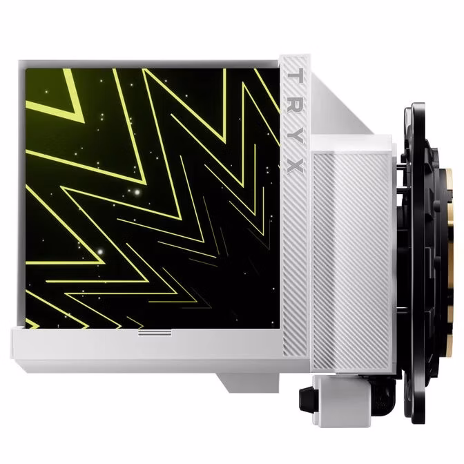 Dissipatore a Liquido TRYX STAGE ARGB 360 Display ips 360mm Bianco
