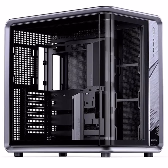 Jonsplus BO400CG Midi Tower ATX Vetro Temperato Grigio