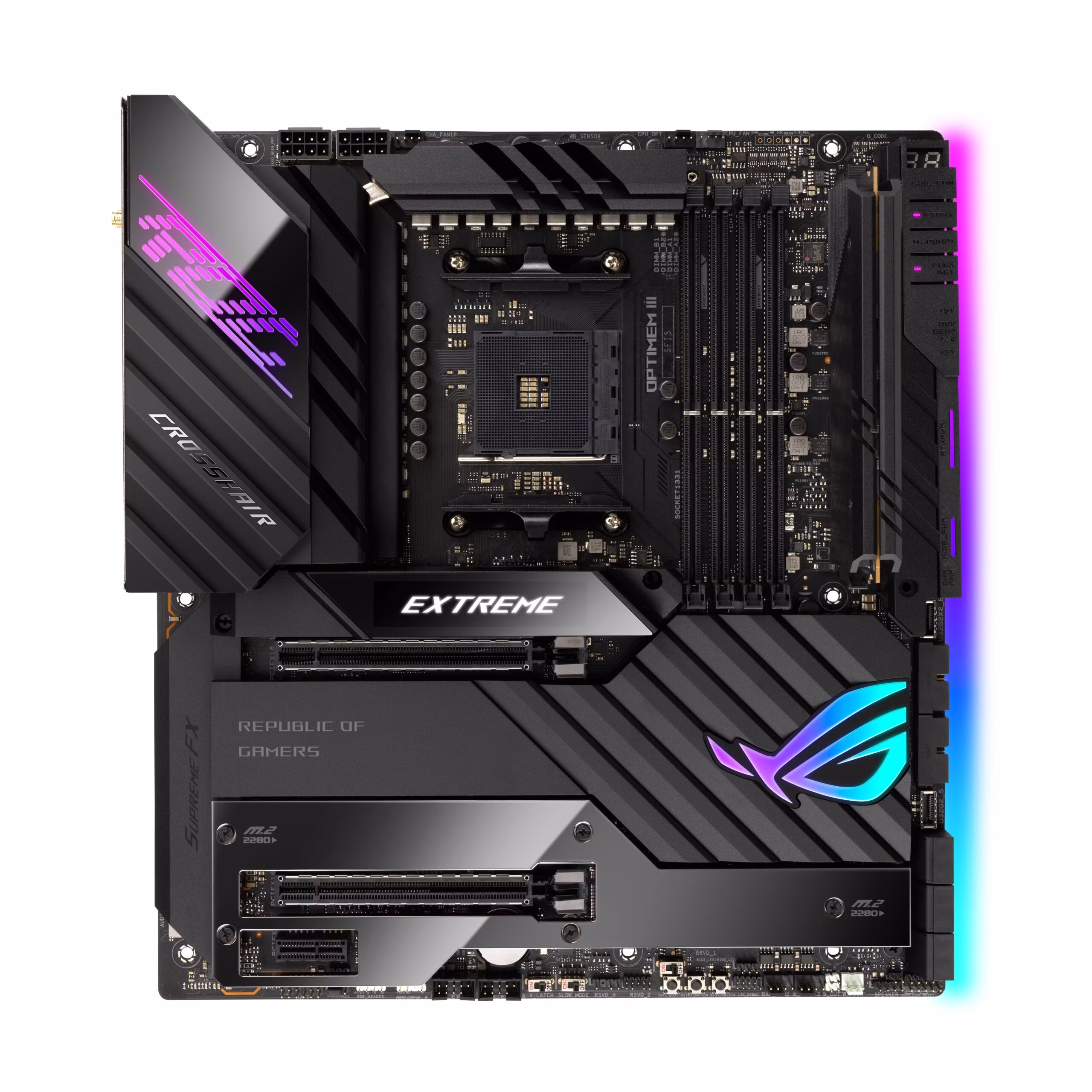 Scheda Madre AMD ASUS ROG Crosshair VIII Extreme X570 AM4 E-ATX