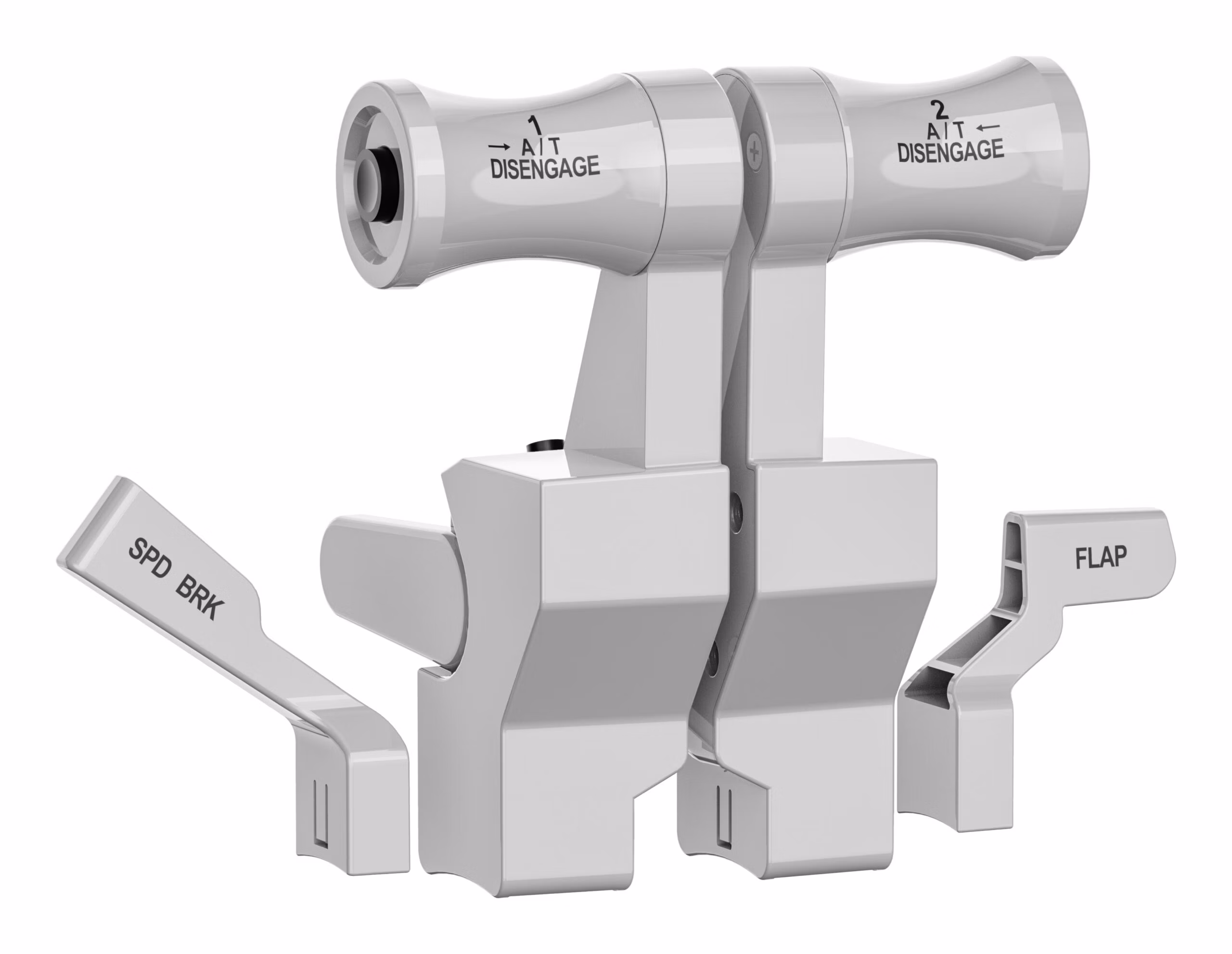 Simulatori di volo Moza Racing TQB Boeing Throttle Module grigio