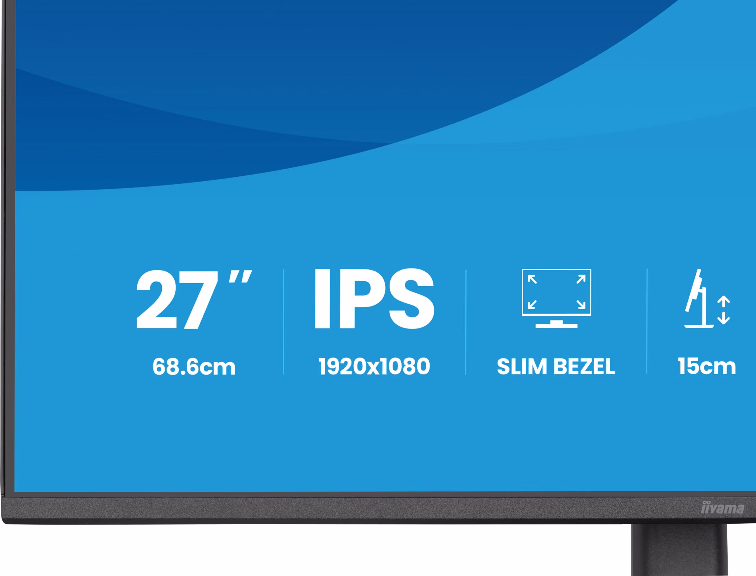 Monitor iiyama ProLite XB2793HSU-B1 27" 1920 x 1080 Pixel Full HD LED Nero 12 Monitor iiyama ProLite XB2793HSU-B1 27" 1920 x 1080 Pixel Full HD LED Nero - immagine 12