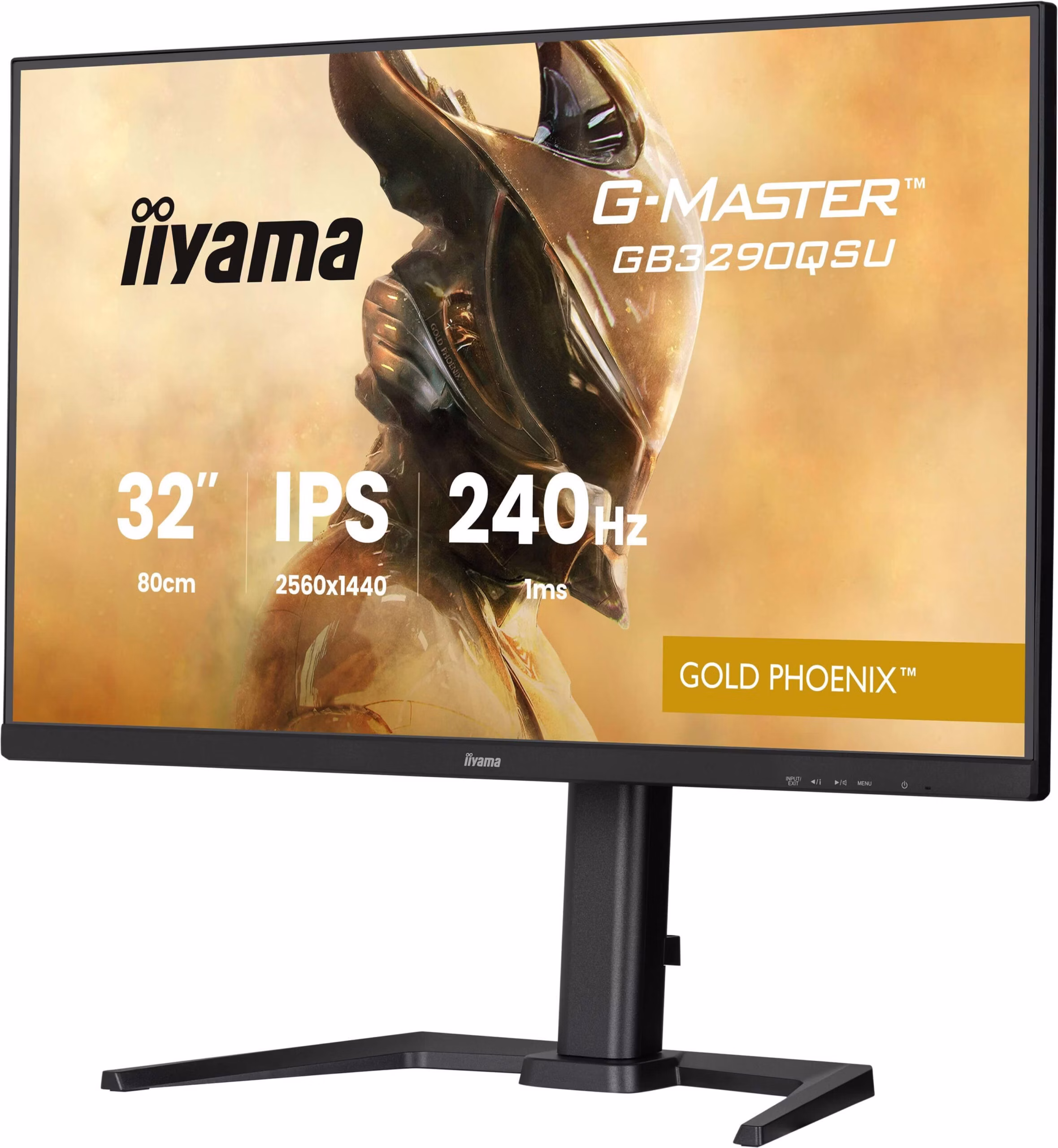 Monitor iiyama G-MASTER GB3290QSU-B1 32" 2560 x 1440 Pixel Quad HD LED Nero 8 Monitor iiyama G-MASTER GB3290QSU-B1 32" 2560 x 1440 Pixel Quad HD LED Nero - immagine 8