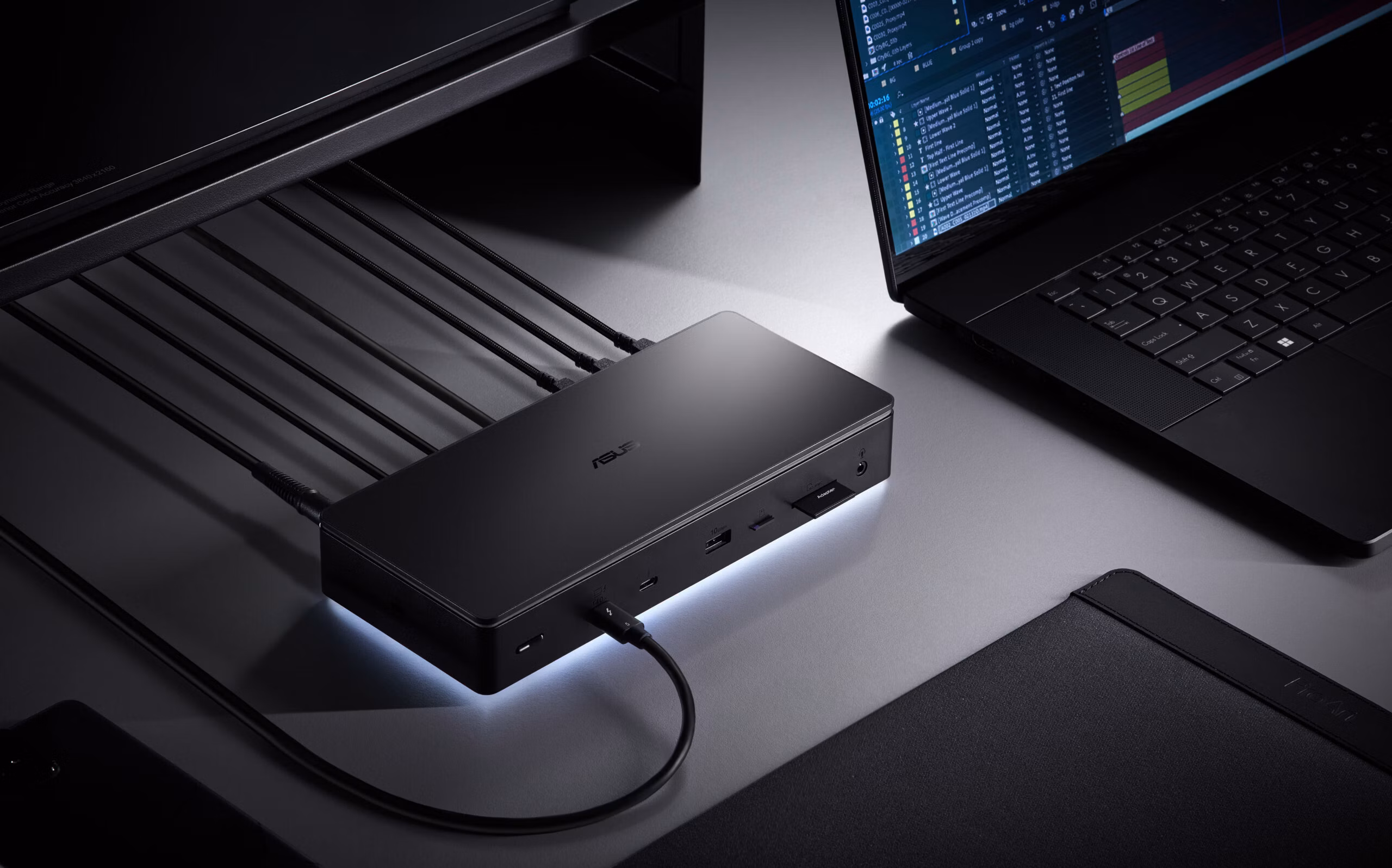 ASUS Master Thunderbolt 5 Dock DC510 Wired Black 9 ASUS Master Thunderbolt 5 Dock DC510 Wired Black - immagine 9