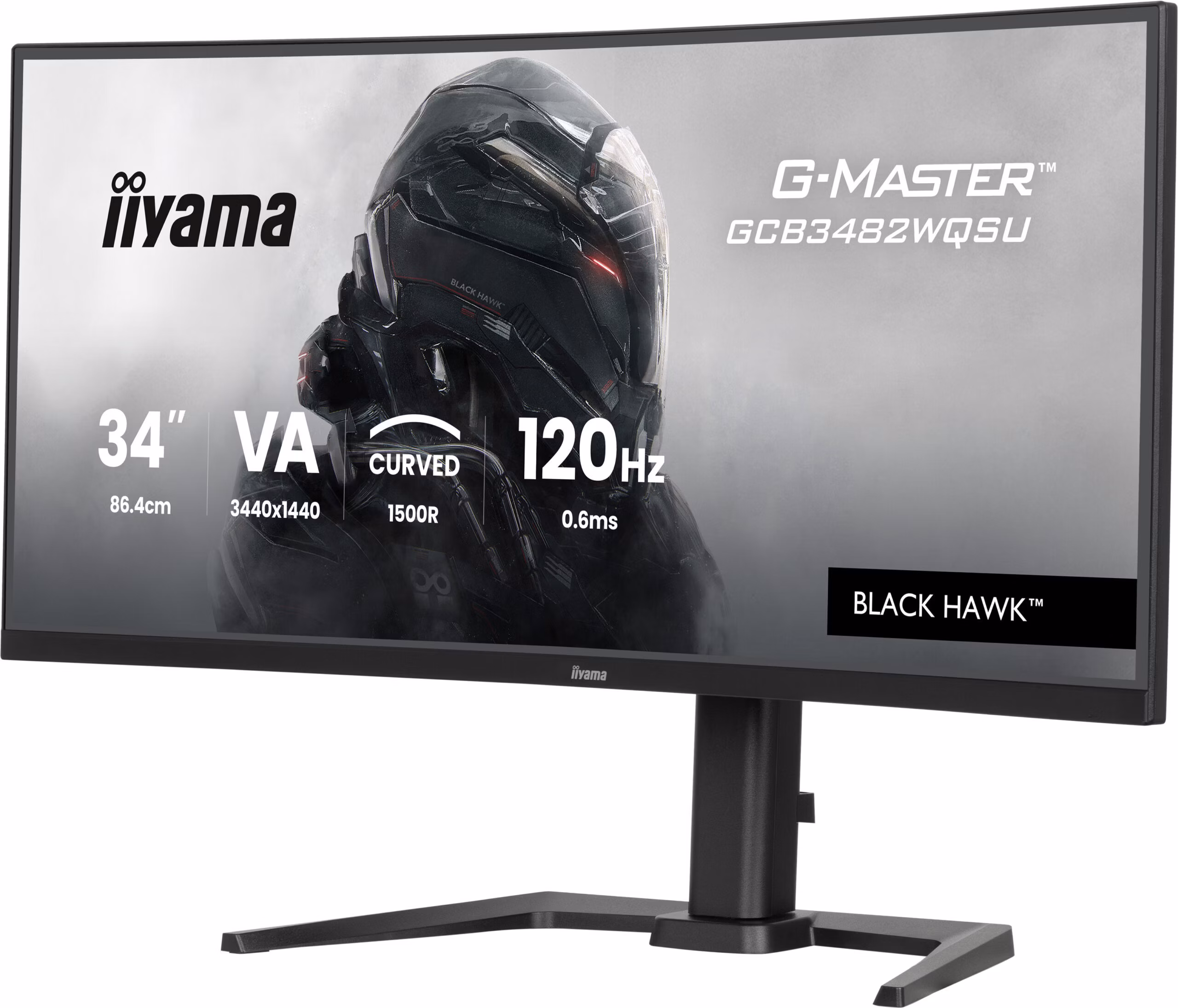 Monitor iiyama GCB3482WQSU-B1 34" 3440 x 1440 Pixel UltraWide Quad HD LED Nero 3 Monitor iiyama GCB3482WQSU-B1 34" 3440 x 1440 Pixel UltraWide Quad HD LED Nero - immagine 3