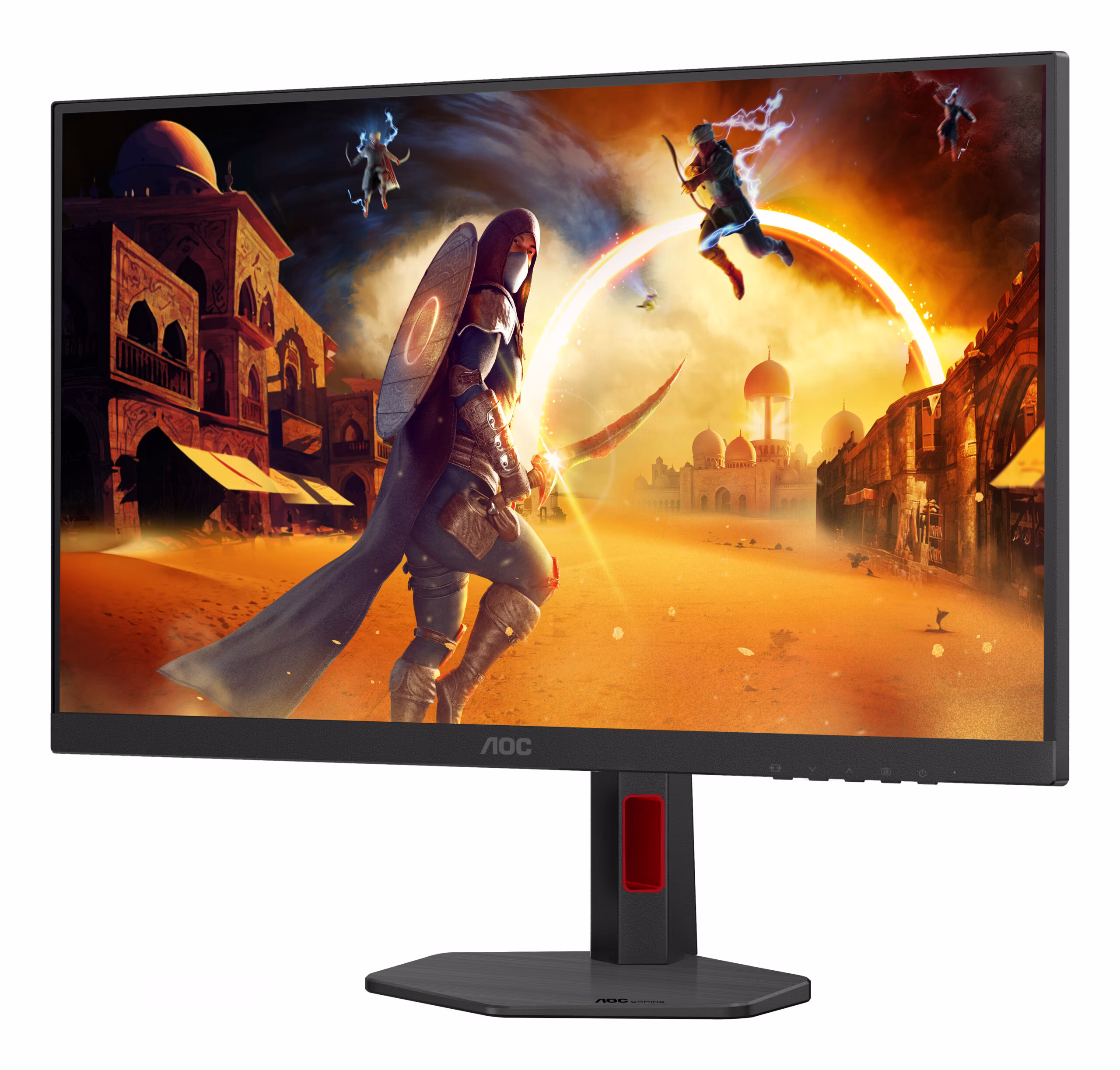 Monitor AOC G4 U27G4R 27" 3840 x 2160 Pixel 4K Ultra HD LED Nero Rosso 7 Monitor AOC G4 U27G4R 27" 3840 x 2160 Pixel 4K Ultra HD LED Nero Rosso - immagine 7