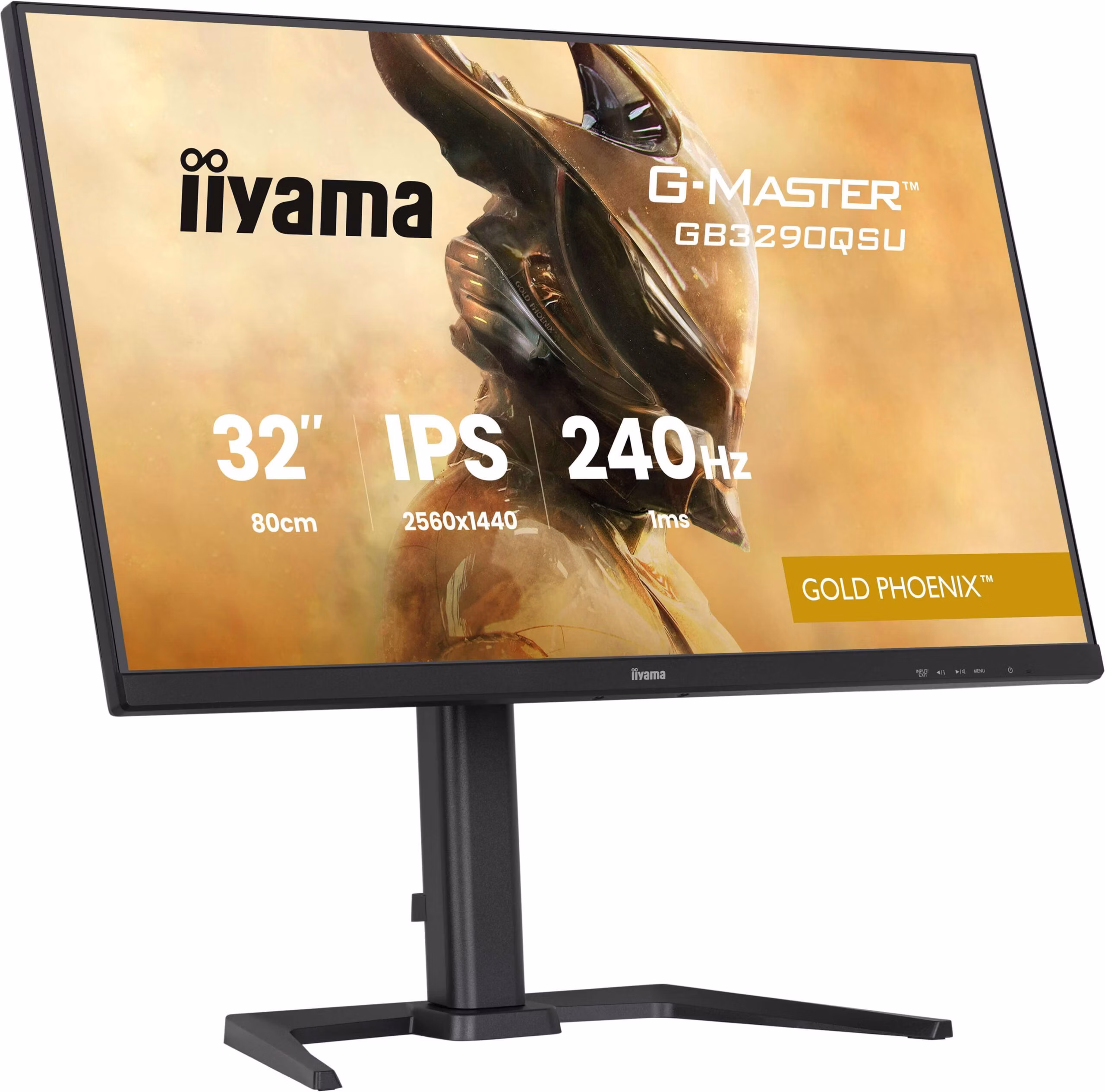 Monitor iiyama G-MASTER GB3290QSU-B1 32" 2560 x 1440 Pixel Quad HD LED Nero 6 Monitor iiyama G-MASTER GB3290QSU-B1 32" 2560 x 1440 Pixel Quad HD LED Nero - immagine 6