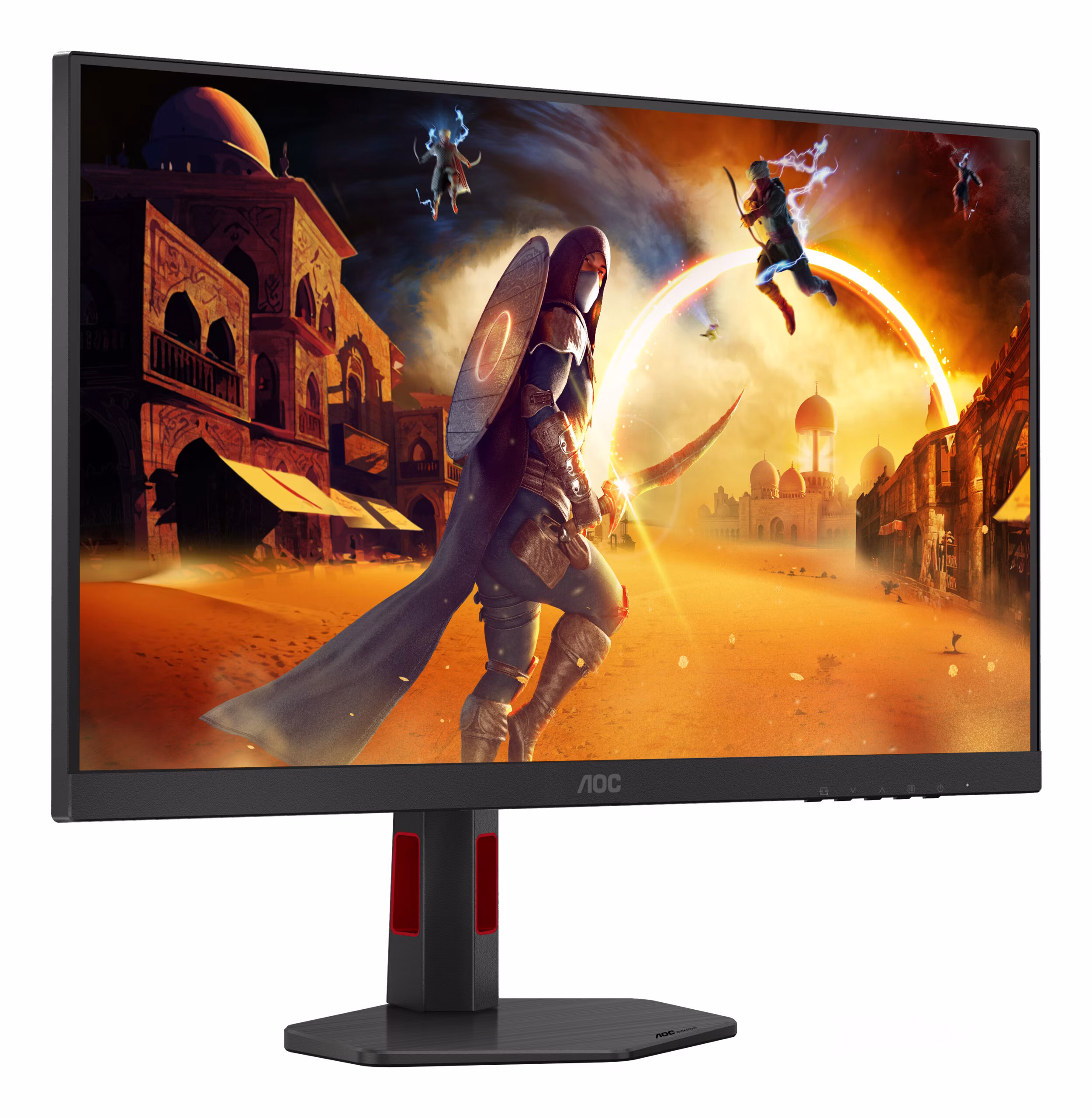 Monitor AOC G4 U27G4R 27" 3840 x 2160 Pixel 4K Ultra HD LED Nero Rosso 6 Monitor AOC G4 U27G4R 27" 3840 x 2160 Pixel 4K Ultra HD LED Nero Rosso - immagine 6
