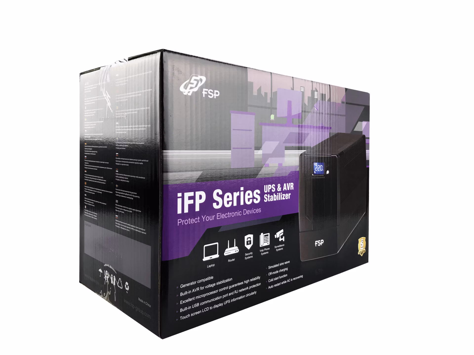 Gruppo di continuità Multipresa Fortron FSP IFP 1000 W 7 Gruppo di continuità Multipresa Fortron FSP IFP 1000 W - immagine 7