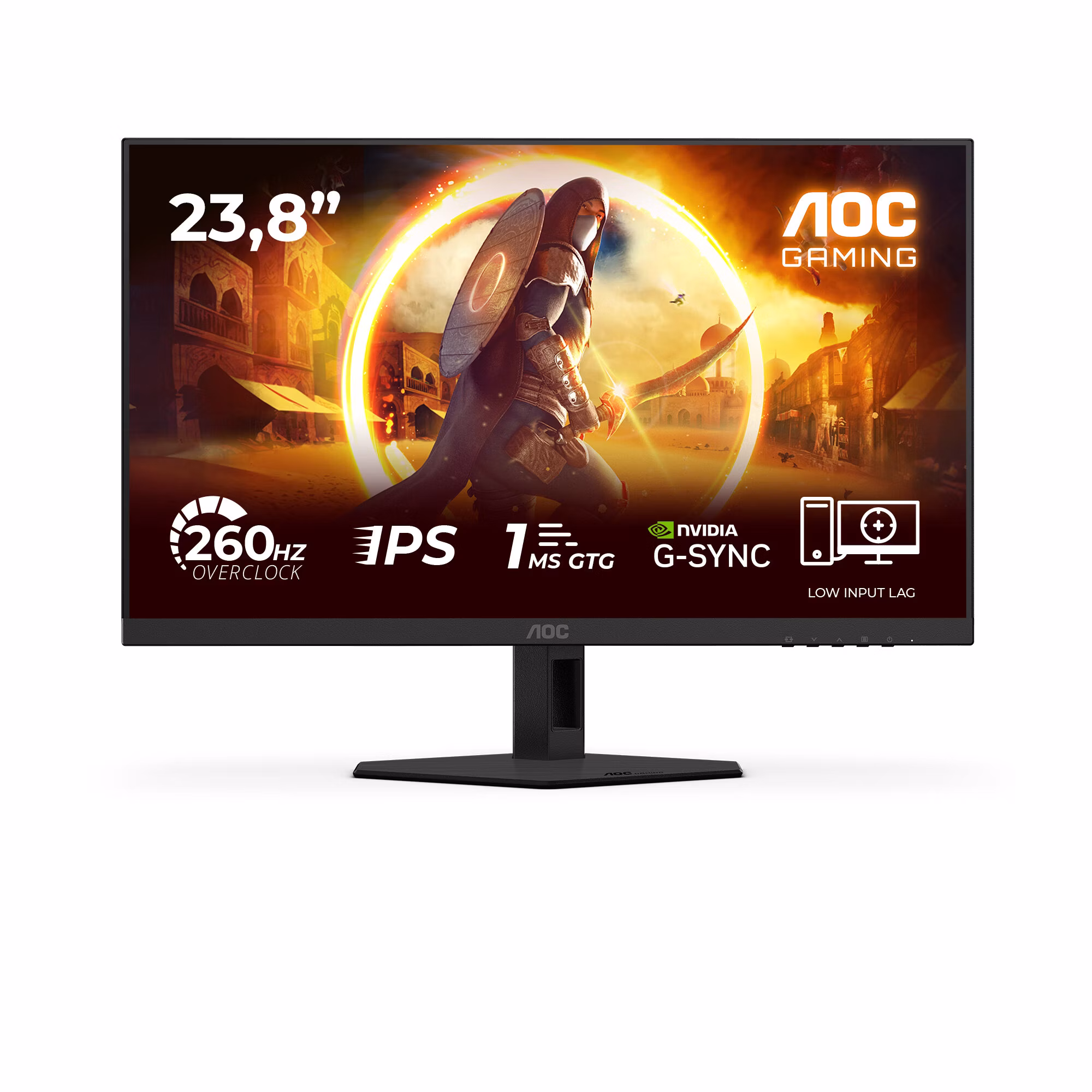 Monitor Da Gaming AOC AGON 24G4ZRE 24" Full HD IPS 240Hz