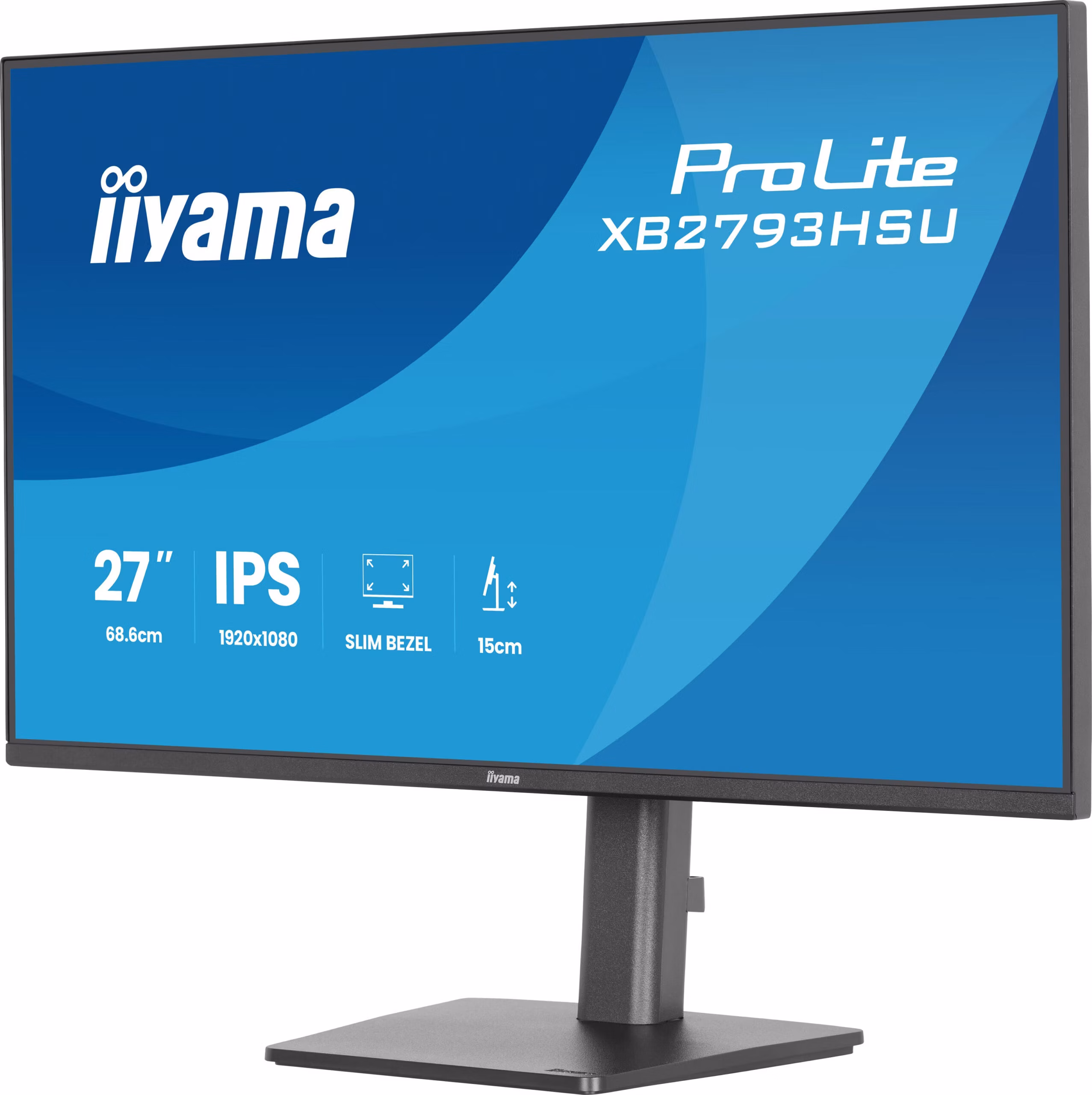 Monitor iiyama ProLite XB2793HSU-B1 27" 1920 x 1080 Pixel Full HD LED Nero 7 Monitor iiyama ProLite XB2793HSU-B1 27" 1920 x 1080 Pixel Full HD LED Nero - immagine 7