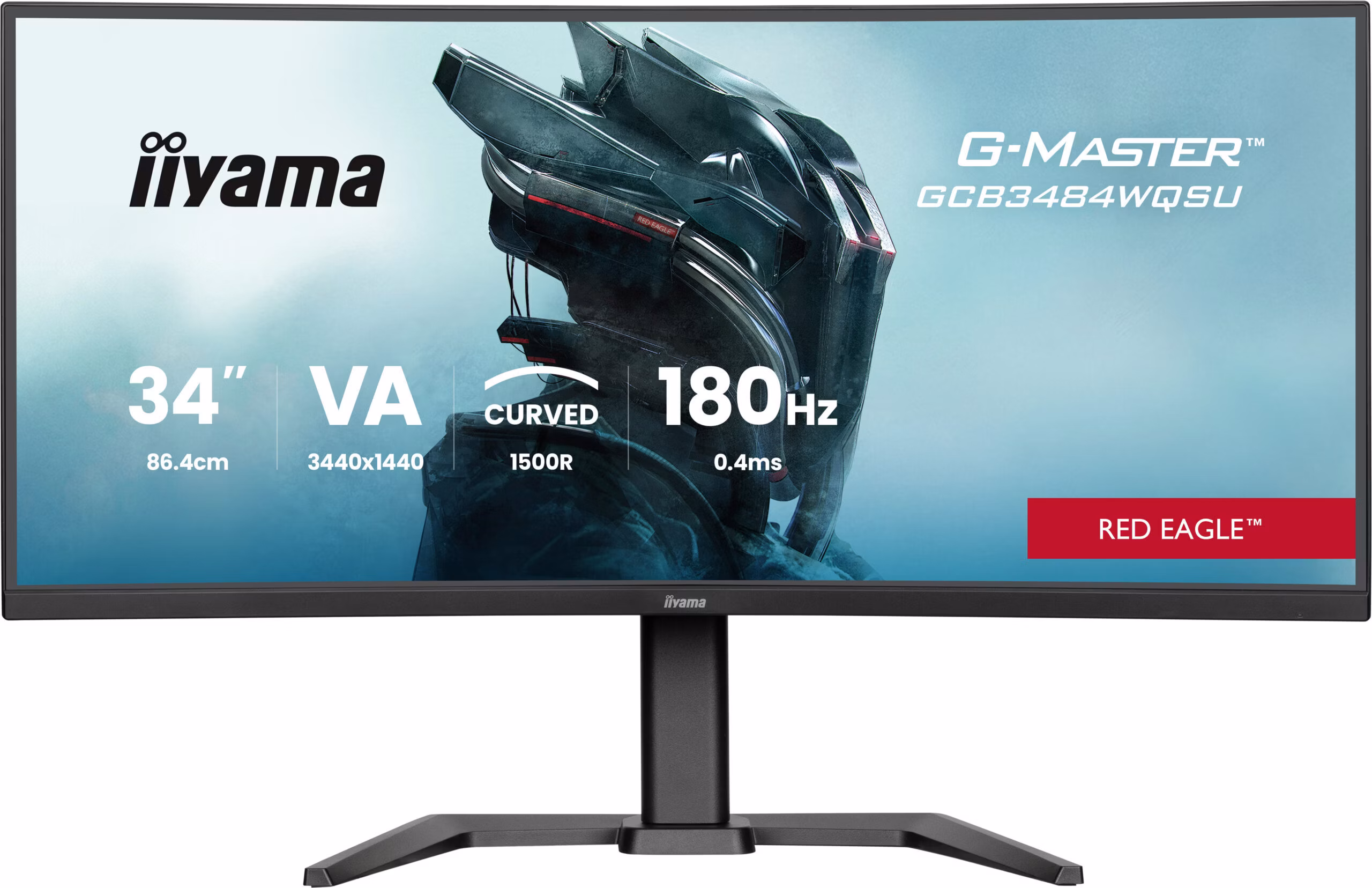 Monitor iiyama G-MASTER GCB3484WQSU-B1 34" 3440 x 1440 Pixel UltraWide Quad HD LED Nero 2 Monitor iiyama G-MASTER GCB3484WQSU-B1 34" 3440 x 1440 Pixel UltraWide Quad HD LED Nero - immagine 2