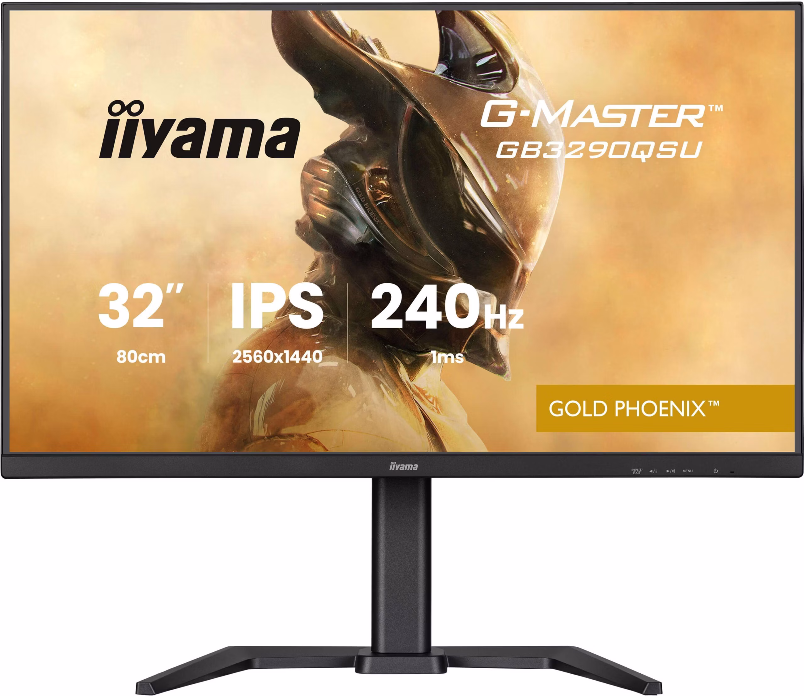 Monitor iiyama G-MASTER GB3290QSU-B1 32" 2560 x 1440 Pixel Quad HD LED Nero 2 Monitor iiyama G-MASTER GB3290QSU-B1 32" 2560 x 1440 Pixel Quad HD LED Nero - immagine 2