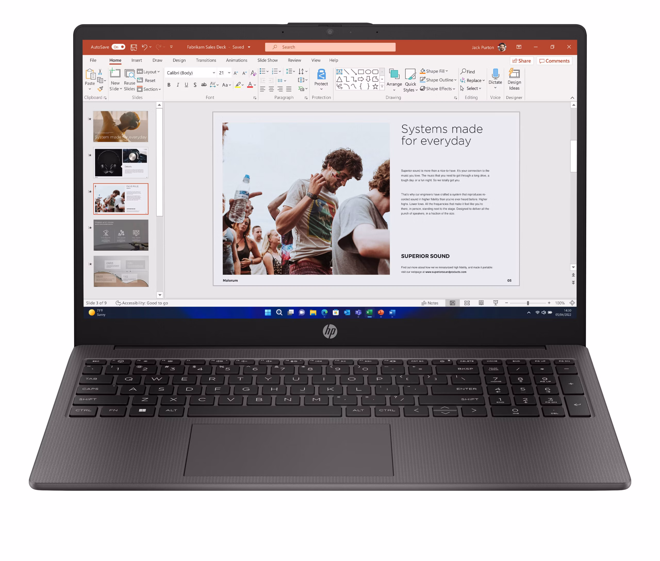 Notebook HP 15,6 I7-1355U 16GB 512SSD W11P 250 G10