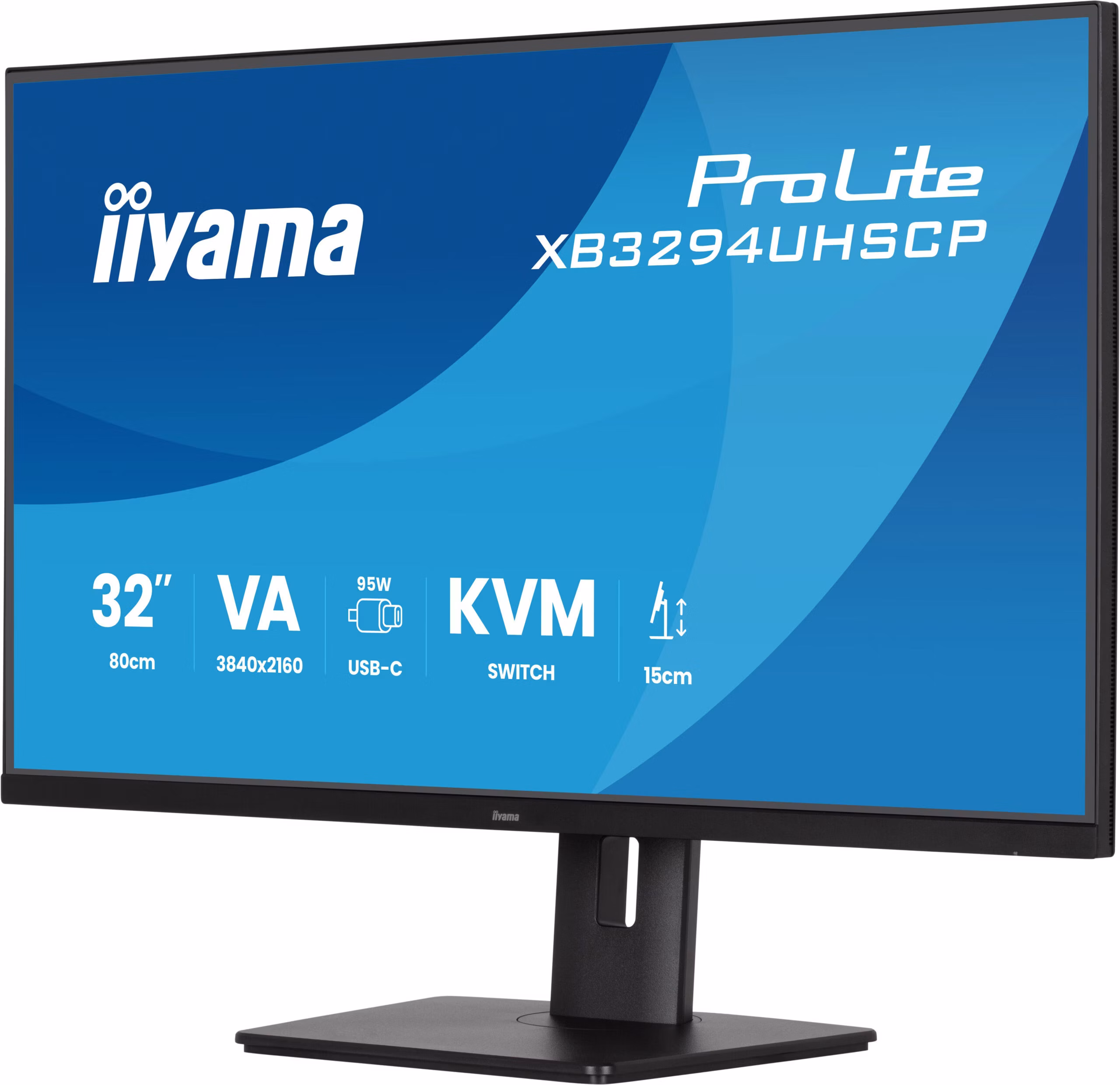 Monitor iiyama ProLite XB3294UHSCP-B1 32" 3840 x 2160 Pixel 4K Ultra HD Nero 4 Monitor iiyama ProLite XB3294UHSCP-B1 32" 3840 x 2160 Pixel 4K Ultra HD Nero - immagine 4