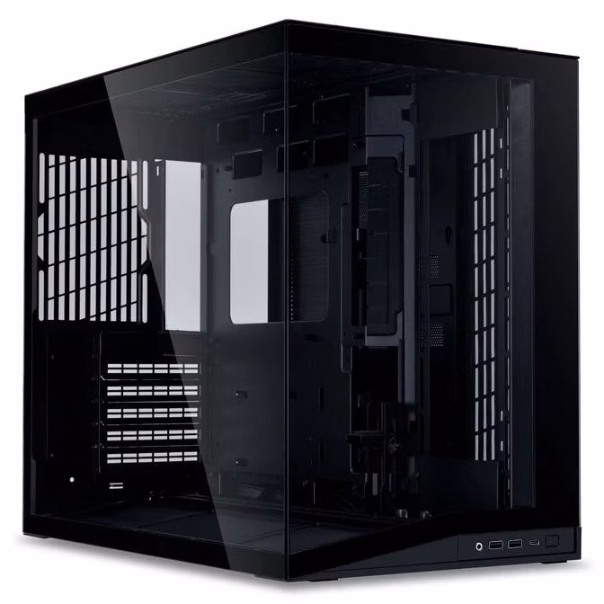 Case Lian Li O11 Dynamic Mini V2 Mini ATX Vetro Temperato Nero