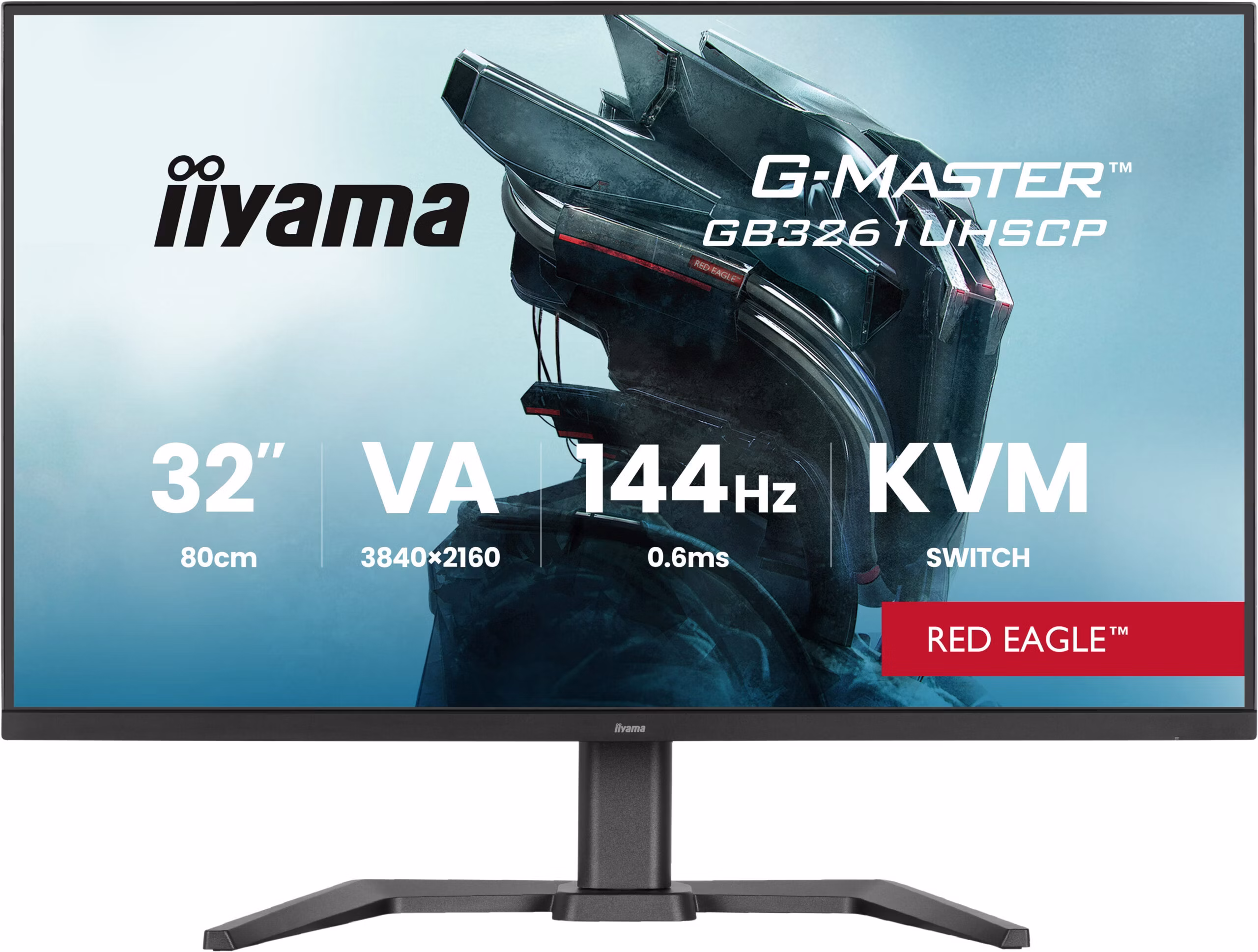 Monitor iiyama G-MASTER GB3261UHSCP-B1 32" 3840 x 2160 Pixel 4K Ultra HD LED Nero