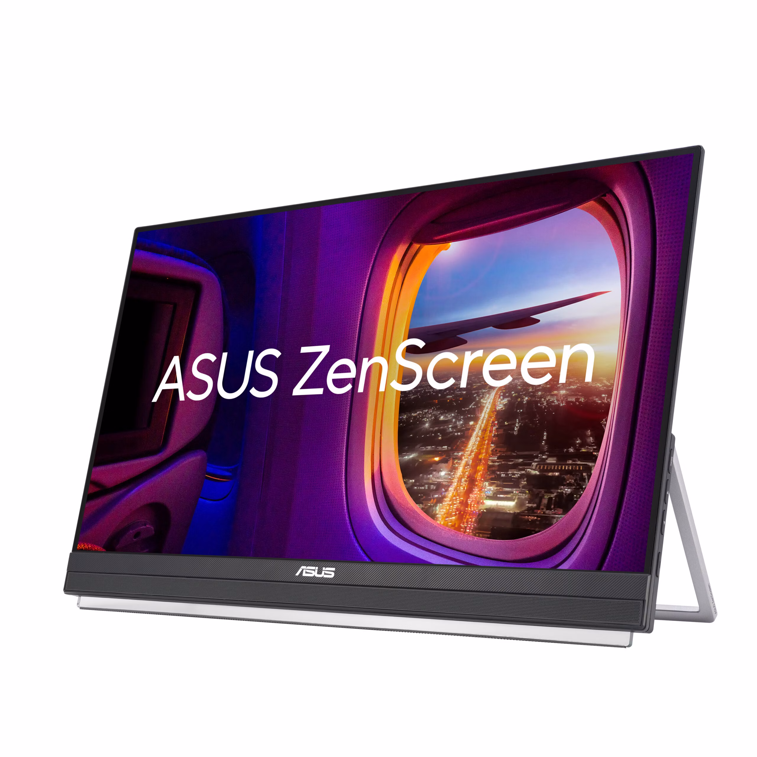MONITOR ASUS ZenScreen MB229CF 22'' FullHD IPS USB-C 100Hz LED NERO/ARGENTO