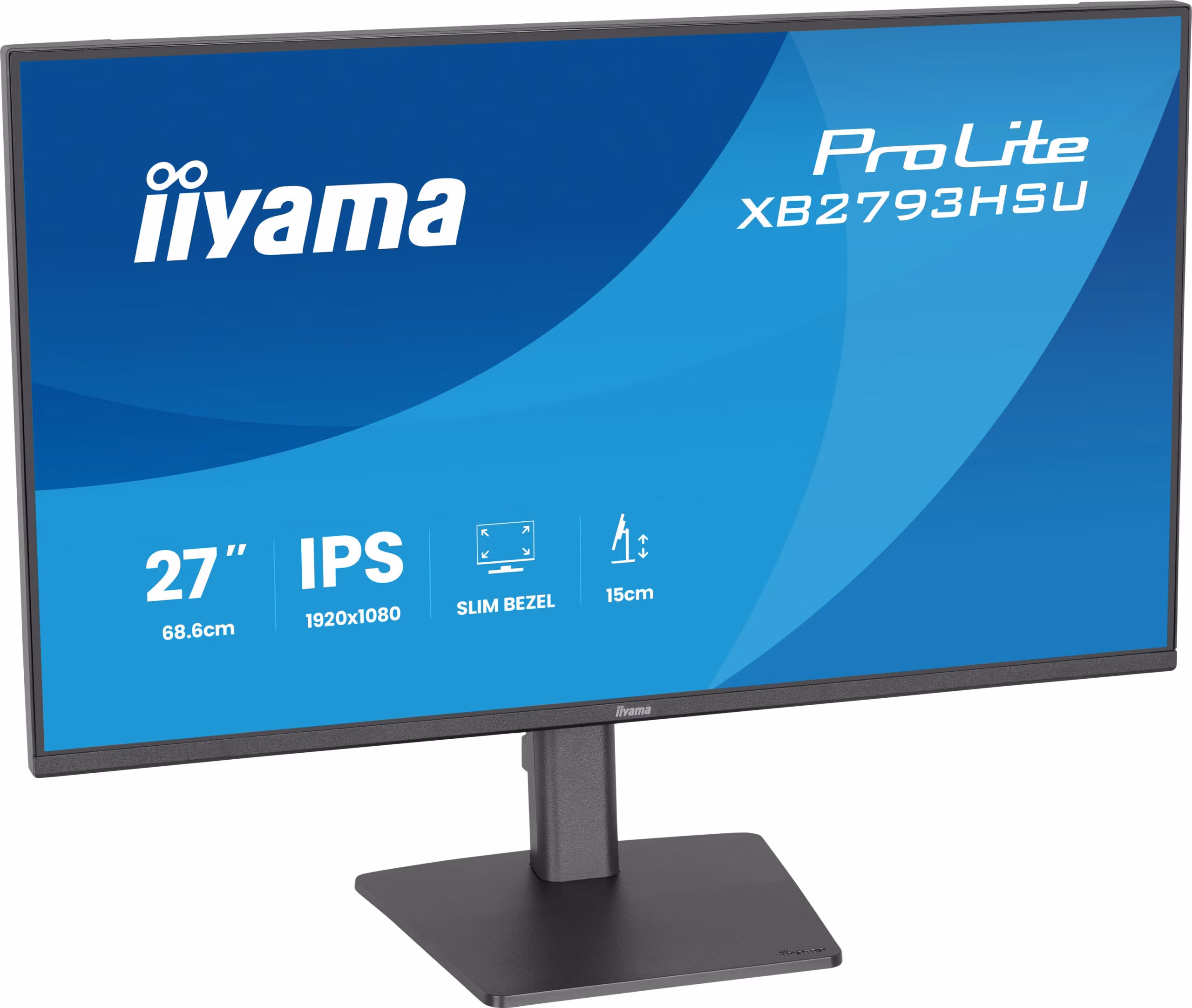 Monitor iiyama ProLite XB2793HSU-B1 27" 1920 x 1080 Pixel Full HD LED Nero 6 Monitor iiyama ProLite XB2793HSU-B1 27" 1920 x 1080 Pixel Full HD LED Nero - immagine 6
