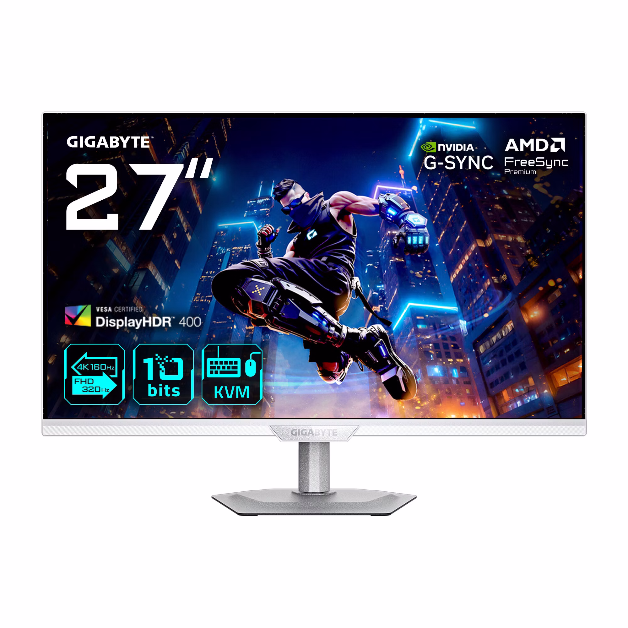 Monitor GIGABYTE M27UP ICE 27” 4K UHD 3840 x 2160