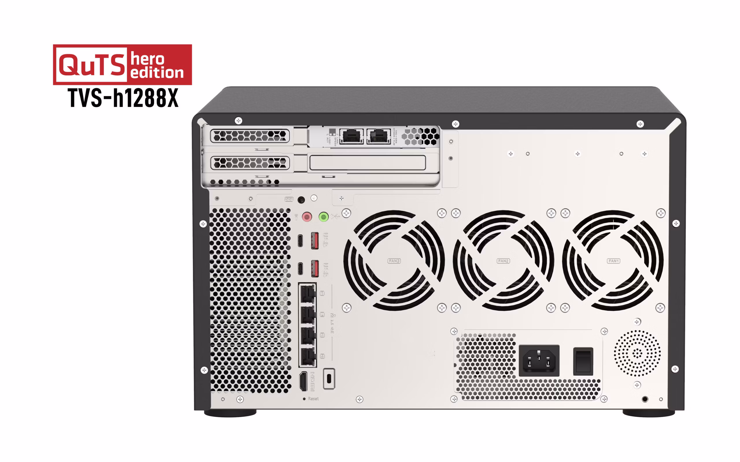 Nas QNAP TVS-h1288X-W1250-16G 2 Nas QNAP TVS-h1288X-W1250-16G - immagine 2