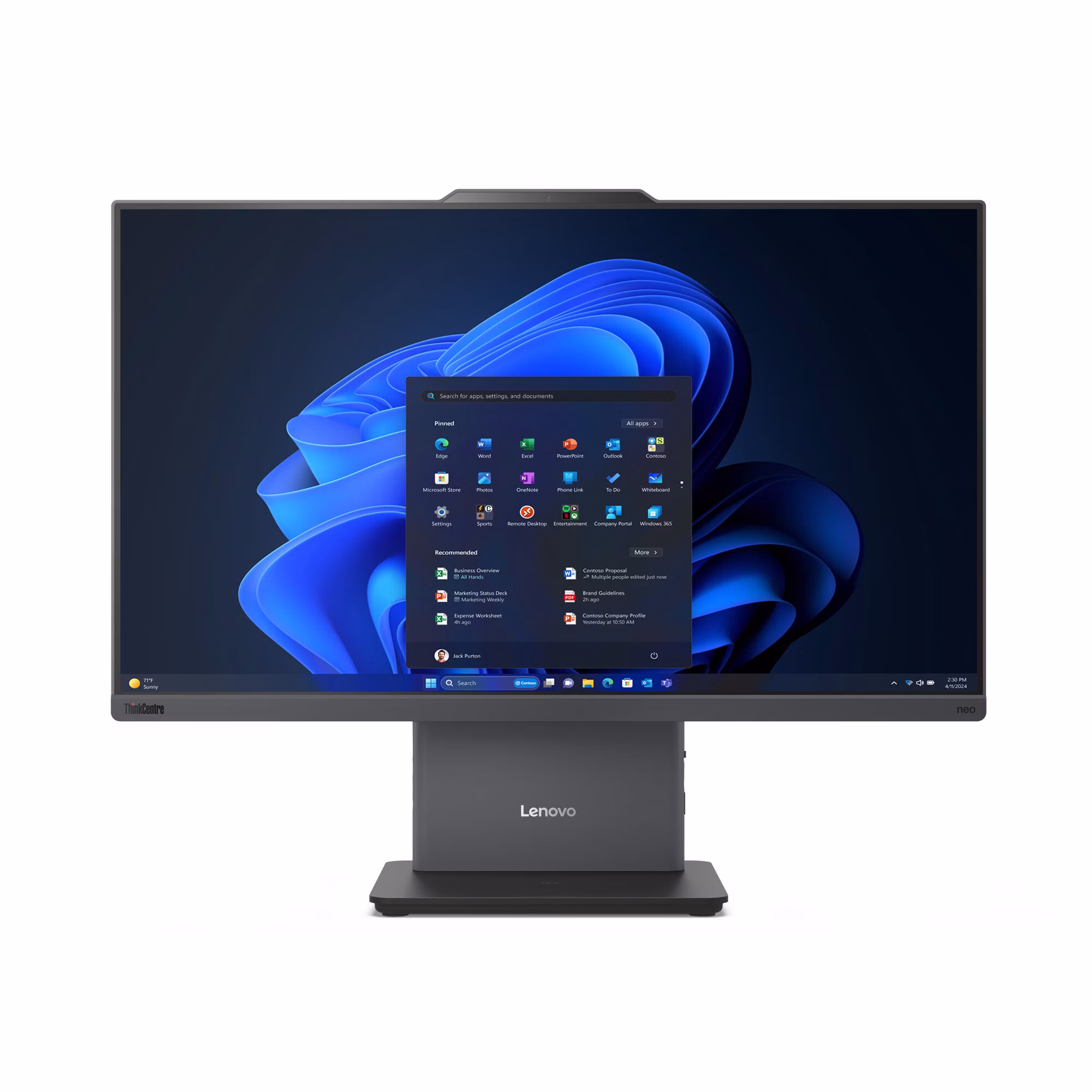 ALL IN ONE LENOVO 23,8 I7 16GB 512G W11P NEO 50A I7-13620H NEO 50A-24