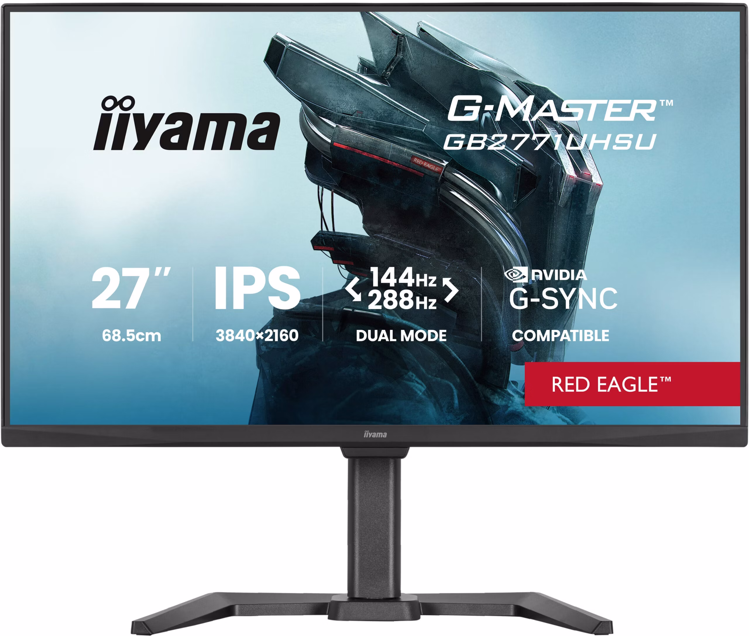 Monitor iiyama G-MASTER GB2771UHSU-B1 27" 3840 x 2160 Pixel 4K Ultra HD LED Nero