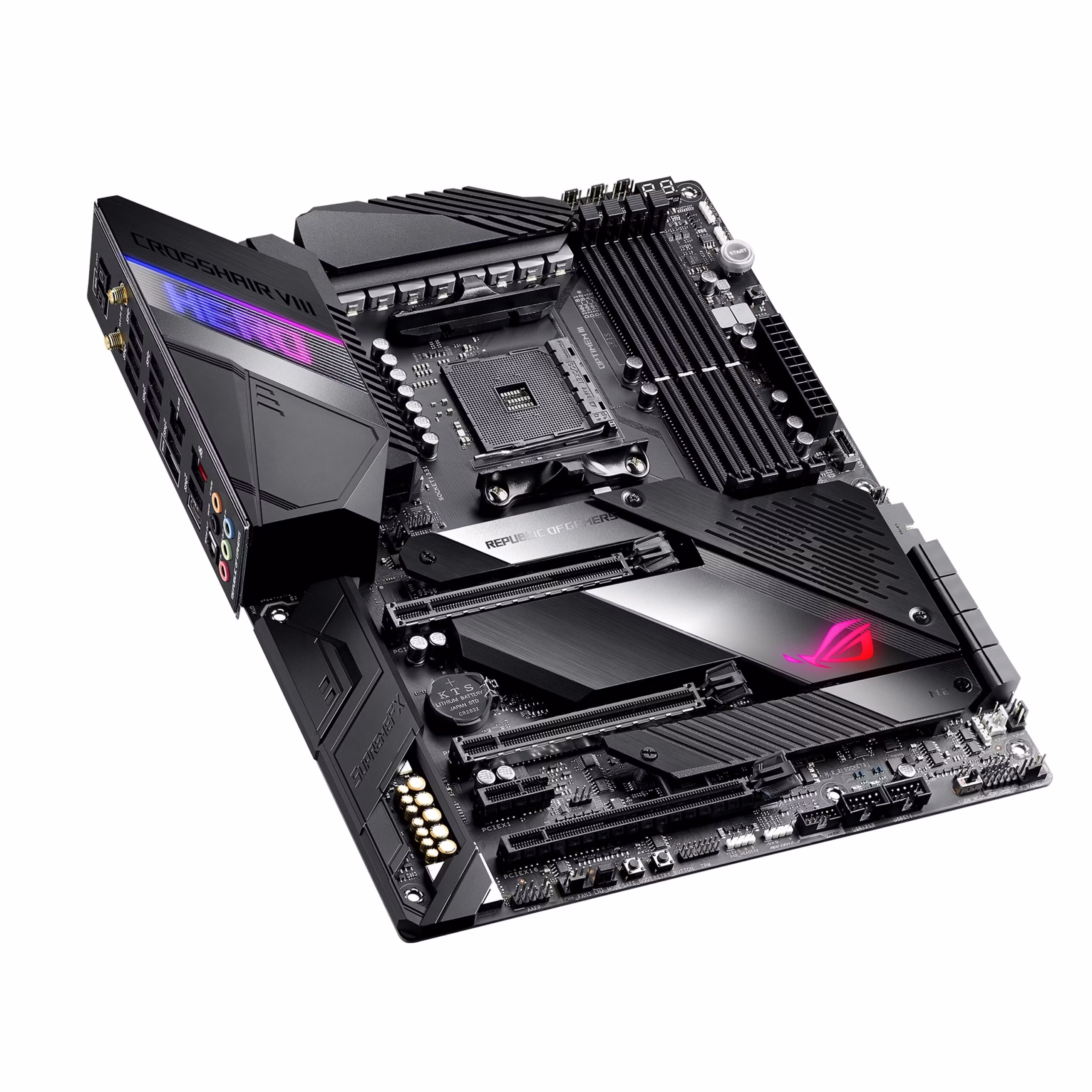 Scheda Madre AMD ASUS ROG Crosshair VIII Hero WI-FI AM4 ATX