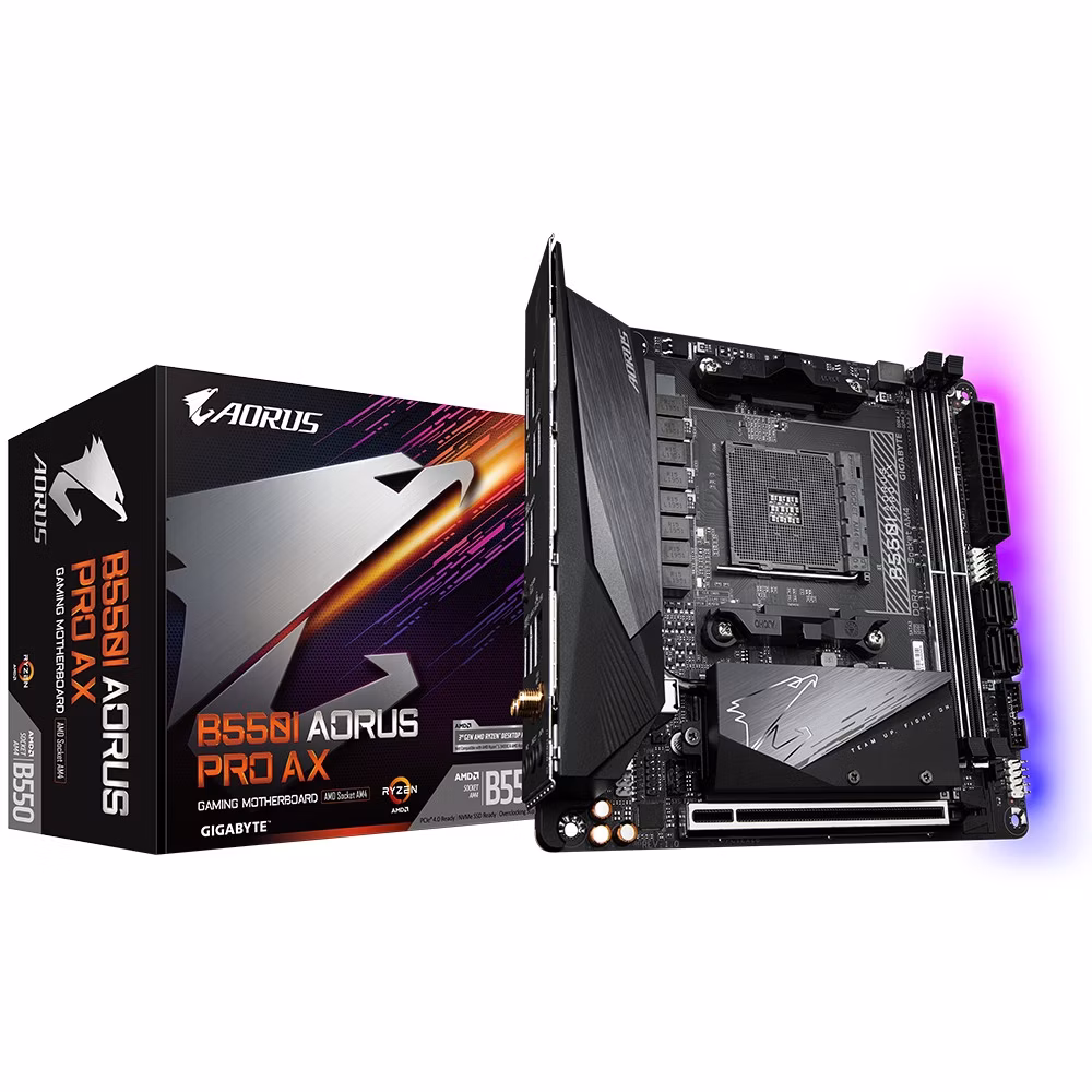 Scheda Madre GIGABYTE GA-B550I-AORUS PRO AX socket AM4