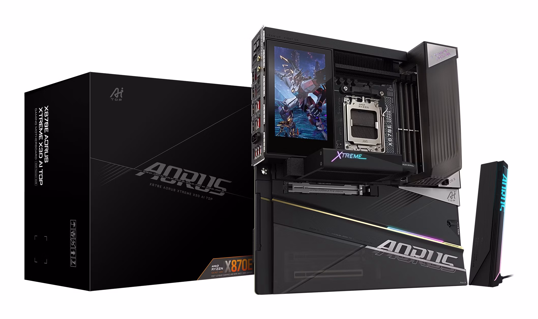 Scheda Madre GIGABYTE X870E AORUS XTREME X3D AI TOP AM5 E-ATX Nero